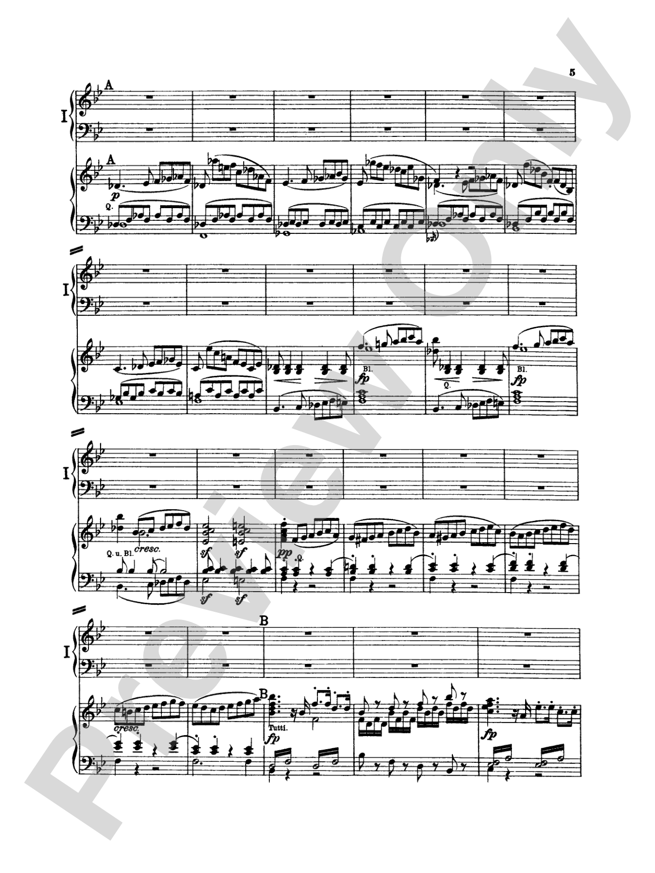 Beethoven: Piano Concerto No. 2 in B flat Major, Opus 19: Piano Duo (2 Pianos, 4 Hands) Book (2 copies required)