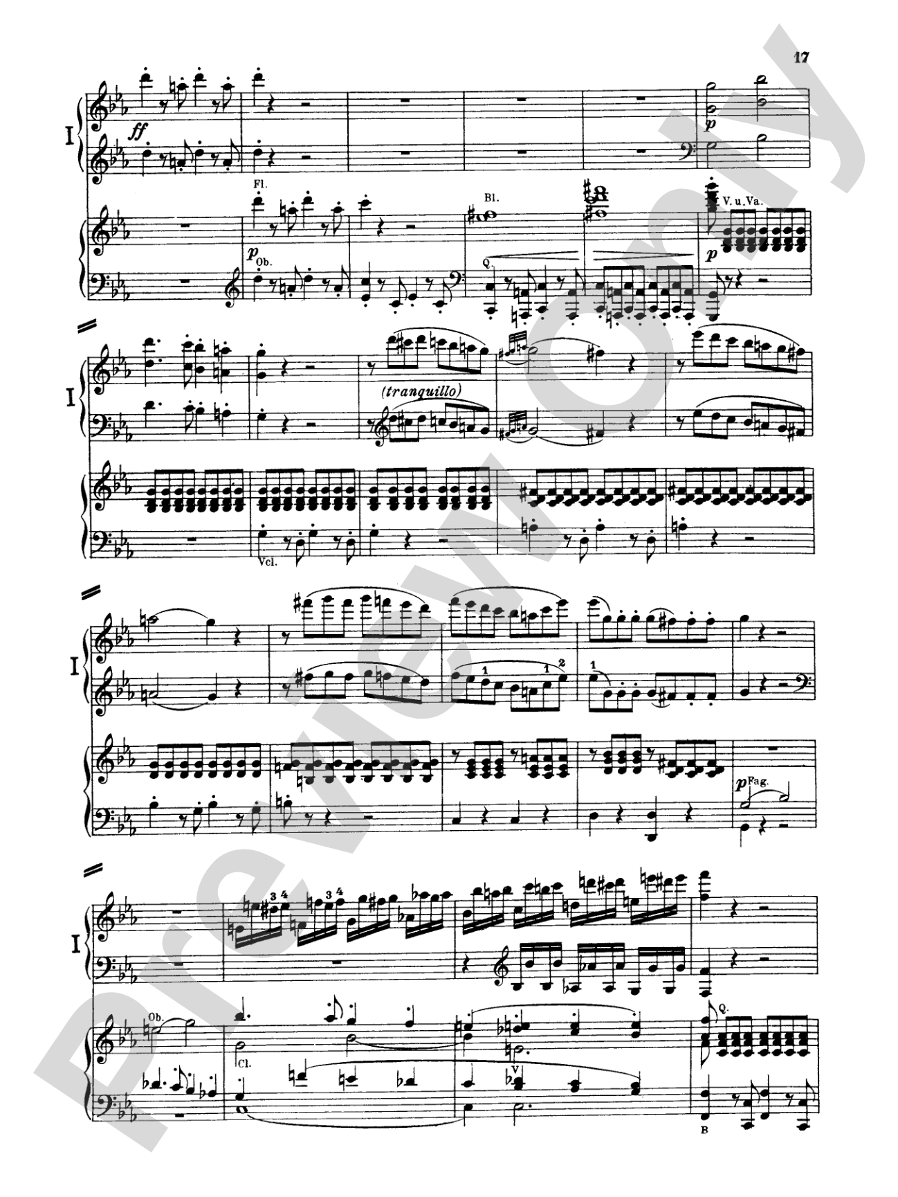 Beethoven: Piano Concerto No. 3 in C Minor, Opus 37: Piano Duo (2 Pianos, 4 Hands) Book (2 copies required)