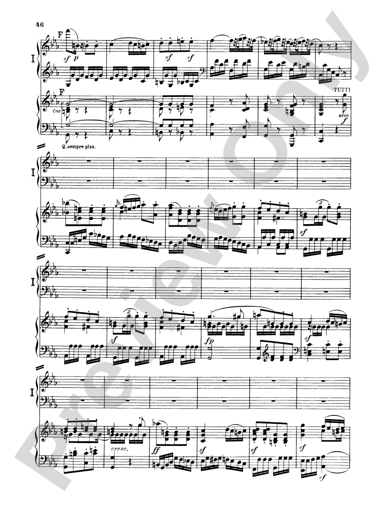 Beethoven: Piano Concerto No. 3 in C Minor, Opus 37: Piano Duo (2 Pianos, 4 Hands) Book (2 copies required)