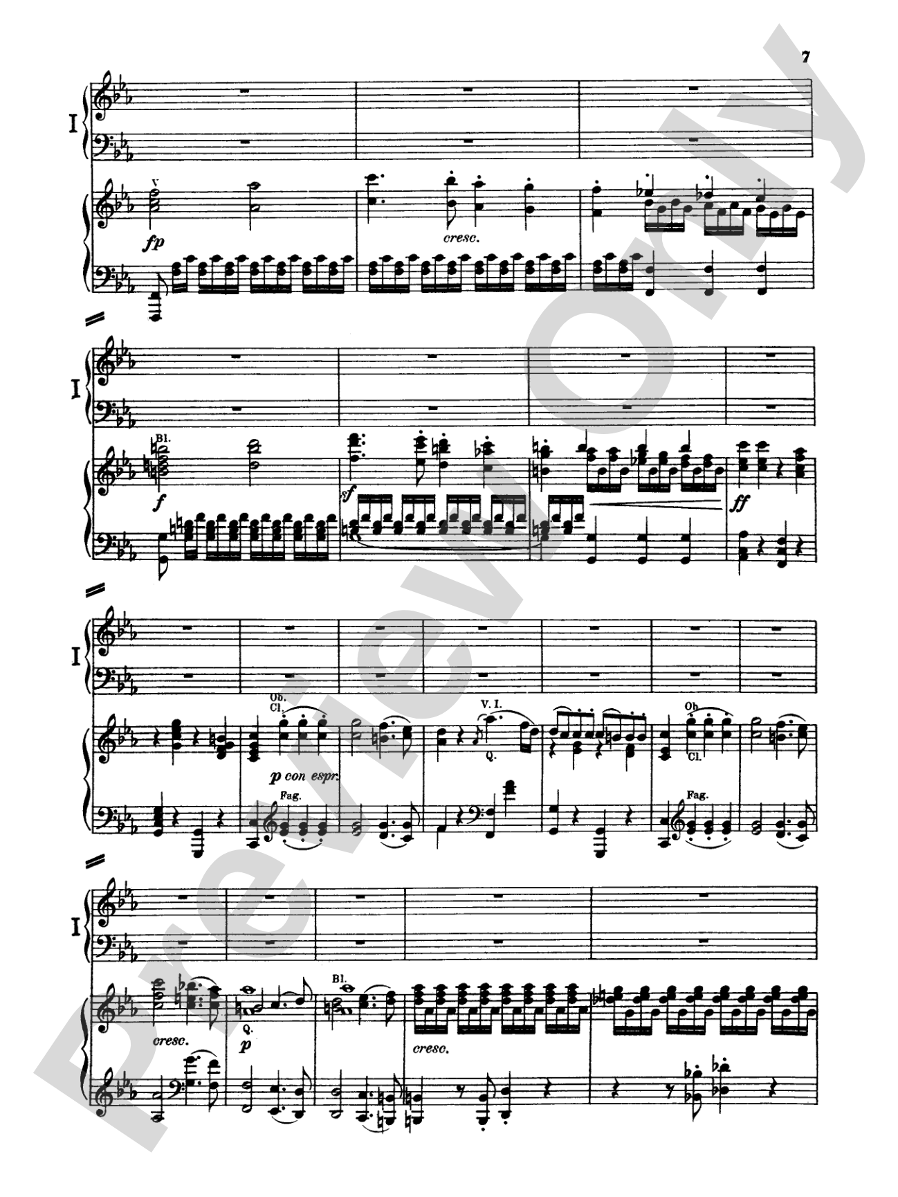 Beethoven: Piano Concerto No. 3 in C Minor, Opus 37: Piano Duo (2 Pianos, 4 Hands) Book (2 copies required)