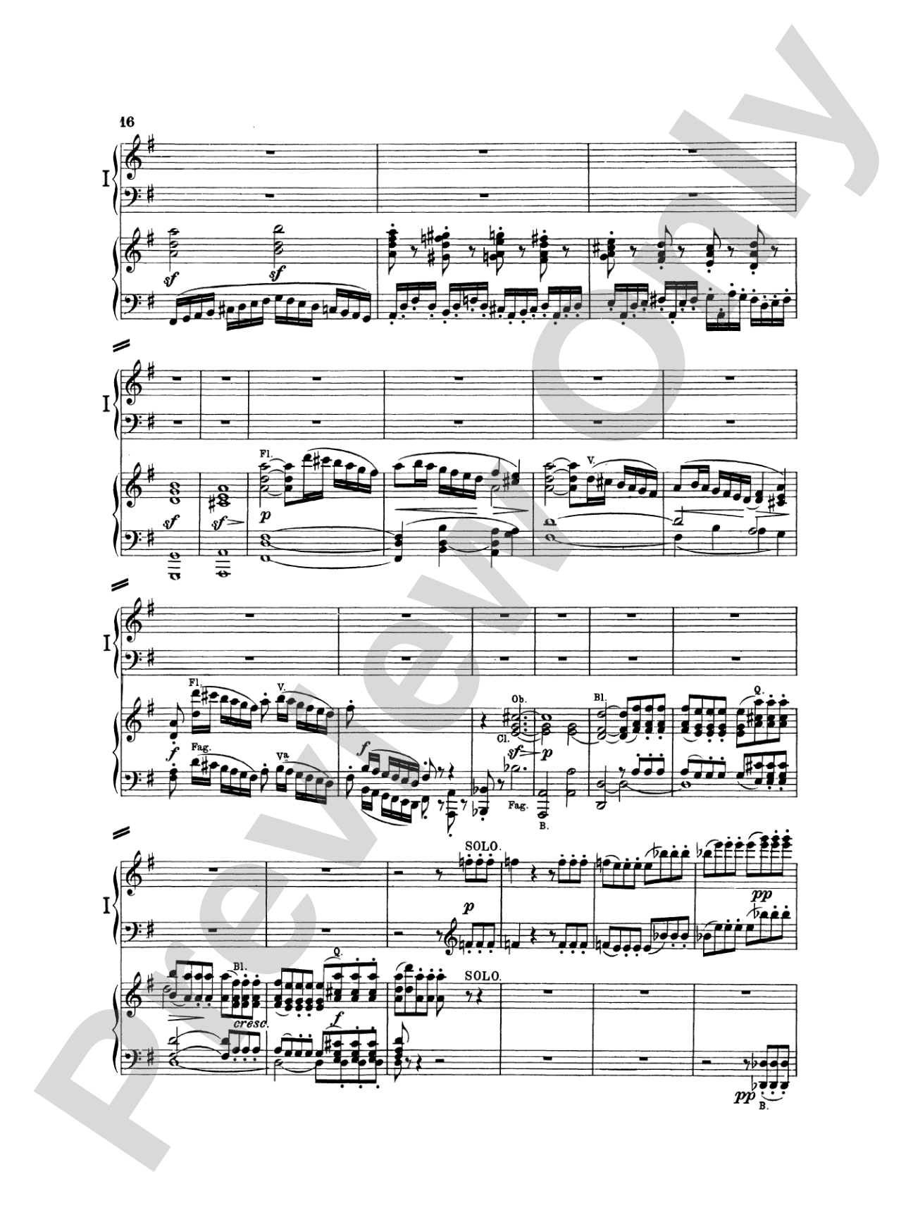 Beethoven: Piano Concerto No. 4 in G Major, Opus 58: Piano Duo (2 Pianos, 4 Hands) Book (2 copies required)