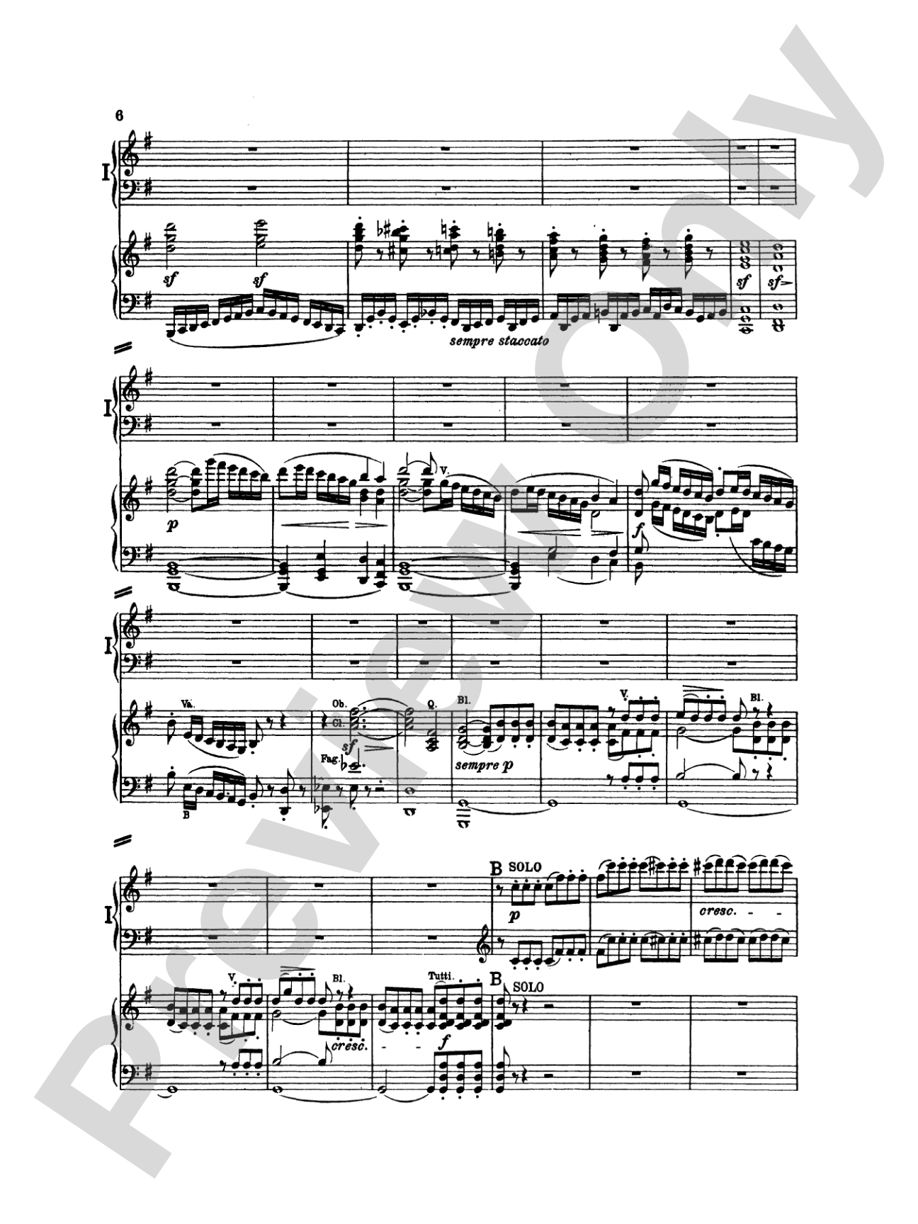 Beethoven: Piano Concerto No. 4 in G Major, Opus 58: Piano Duo (2 Pianos, 4 Hands) Book (2 copies required)