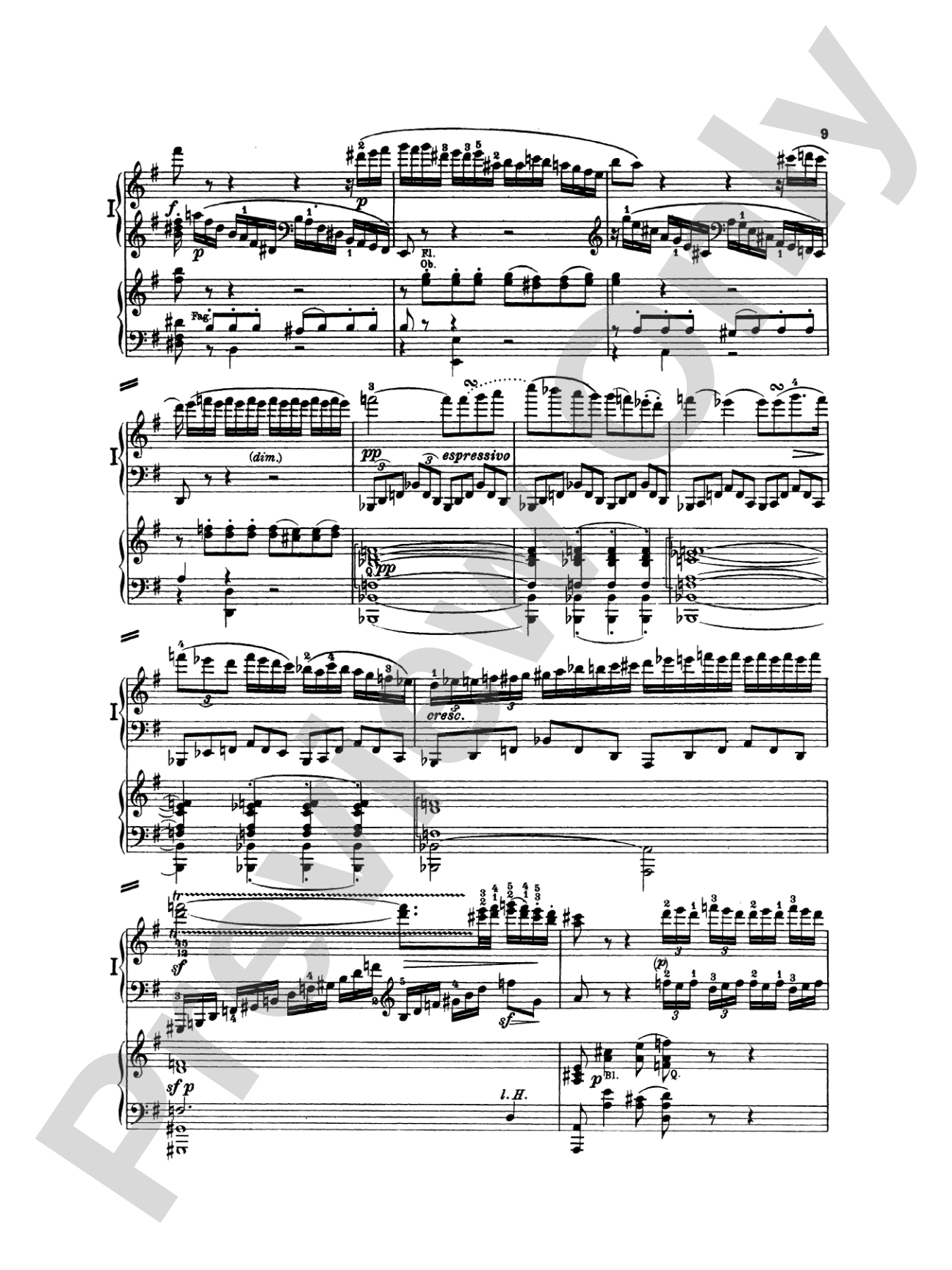 Beethoven: Piano Concerto No. 4 in G Major, Opus 58: Piano Duo (2 Pianos, 4 Hands) Book (2 copies required)