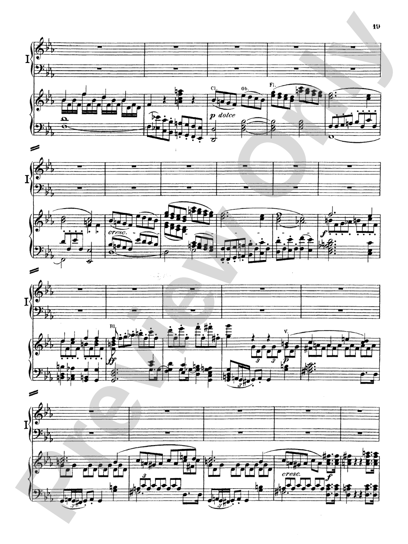 Beethoven: Piano Concerto No. 5 in E flat Major, Opus 73: Piano Duo (2 Pianos, 4 Hands) Book (2 copies required)
