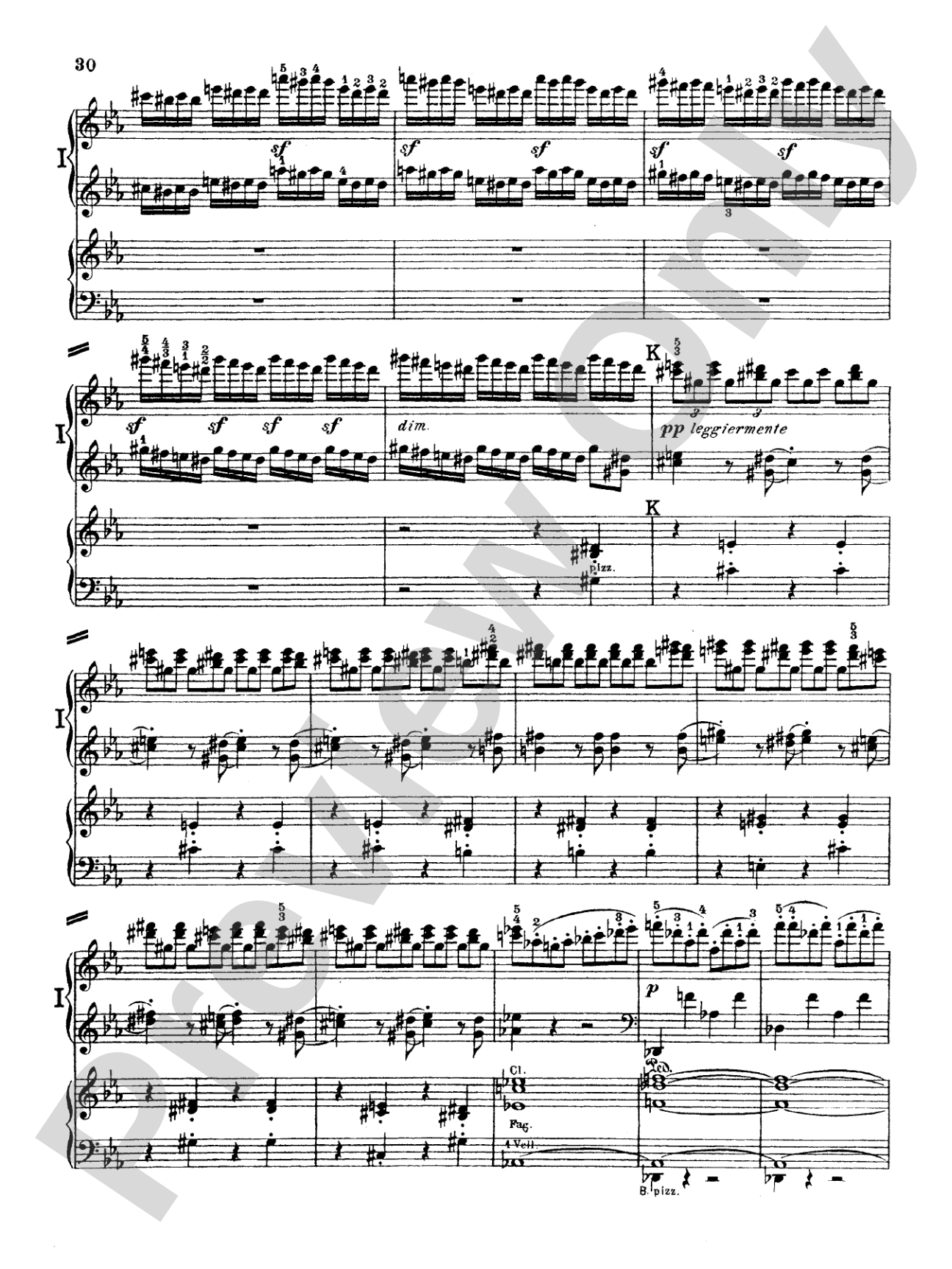 Beethoven: Piano Concerto No. 5 in E flat Major, Opus 73: Piano Duo (2 Pianos, 4 Hands) Book (2 copies required)