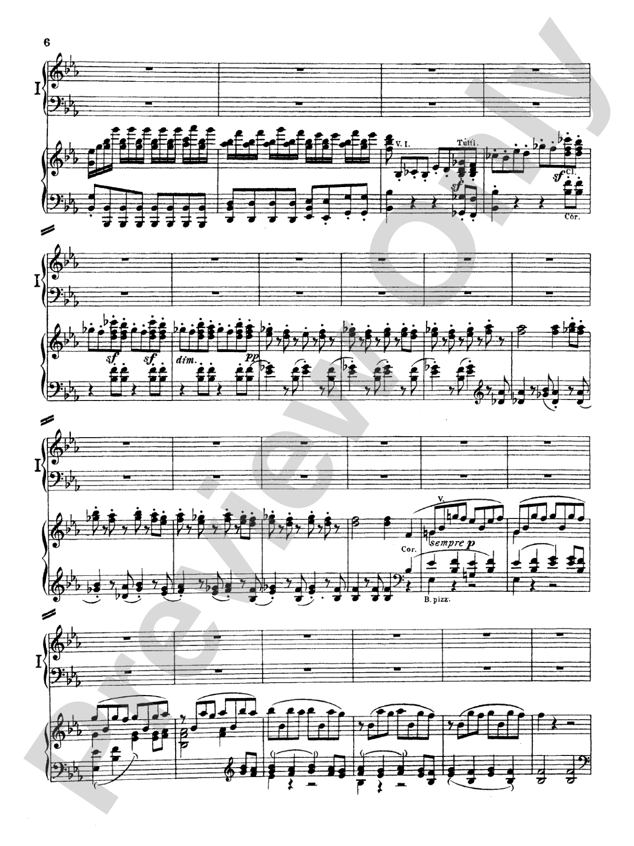 Beethoven: Piano Concerto No. 5 in E flat Major, Opus 73: Piano Duo (2 Pianos, 4 Hands) Book (2 copies required)