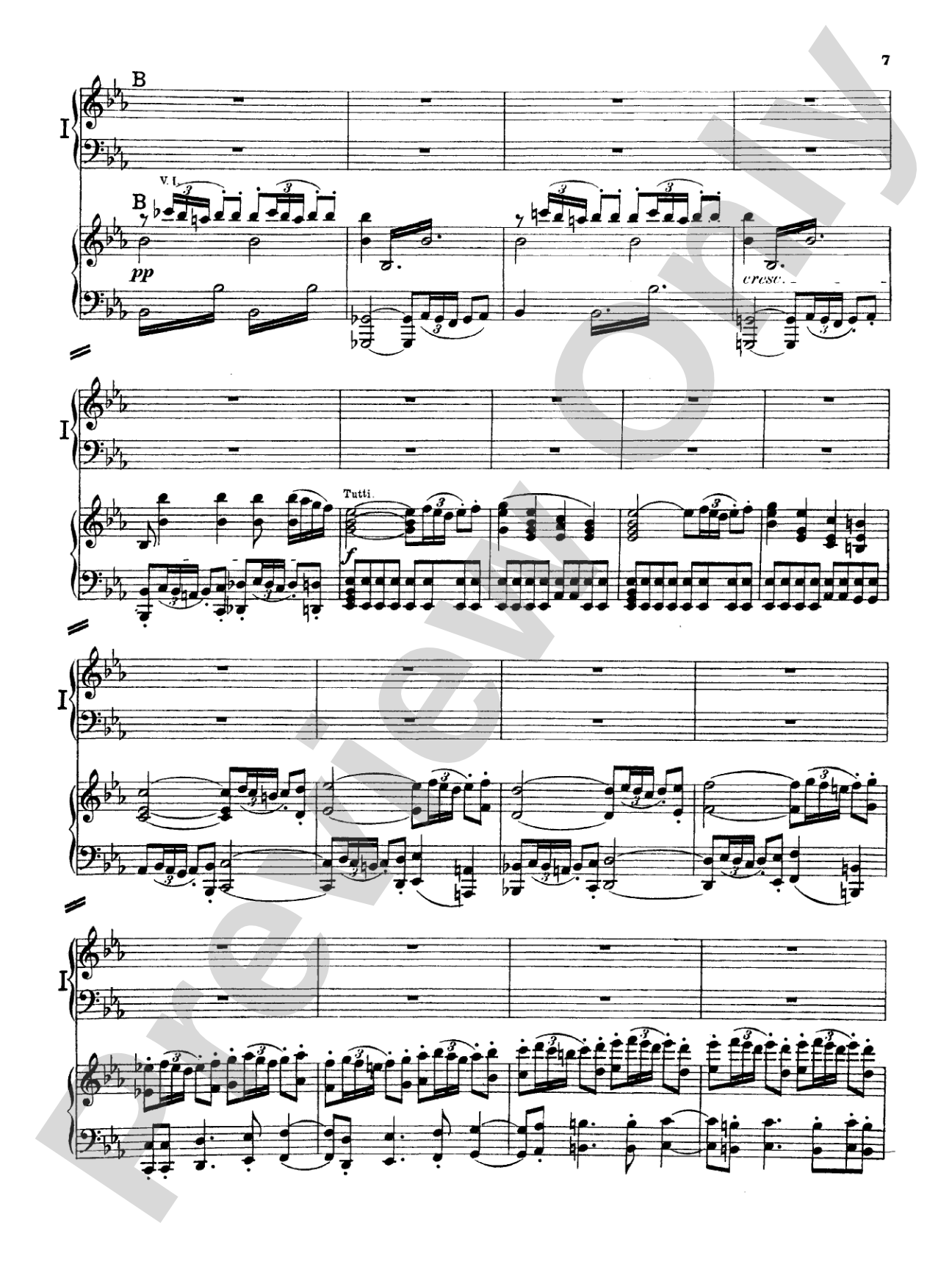 Beethoven: Piano Concerto No. 5 in E flat Major, Opus 73: Piano Duo (2 Pianos, 4 Hands) Book (2 copies required)