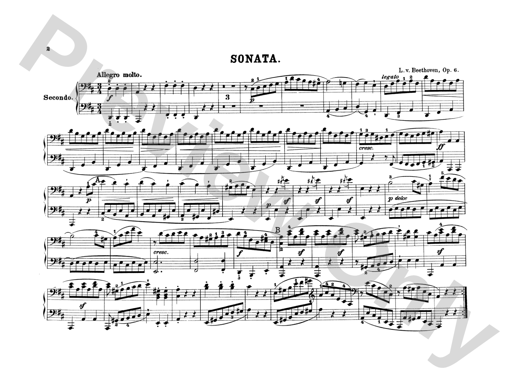 Beethoven: Original Compositions for Four Hands: Piano Duet (1 Piano, 4 Hands) Comb Bound Book