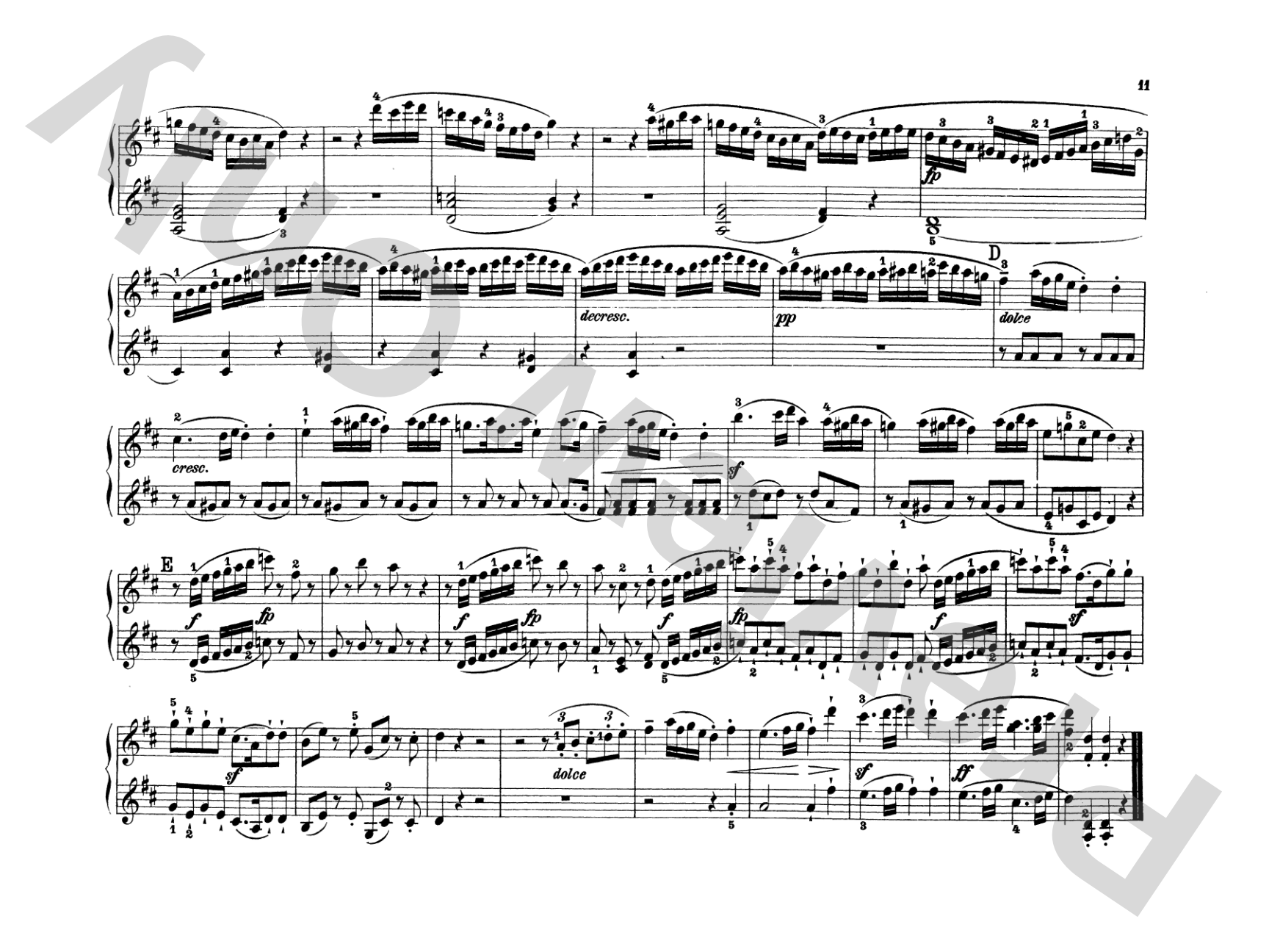 Beethoven: Original Compositions for Four Hands: Piano Duet (1 Piano, 4 Hands) Comb Bound Book