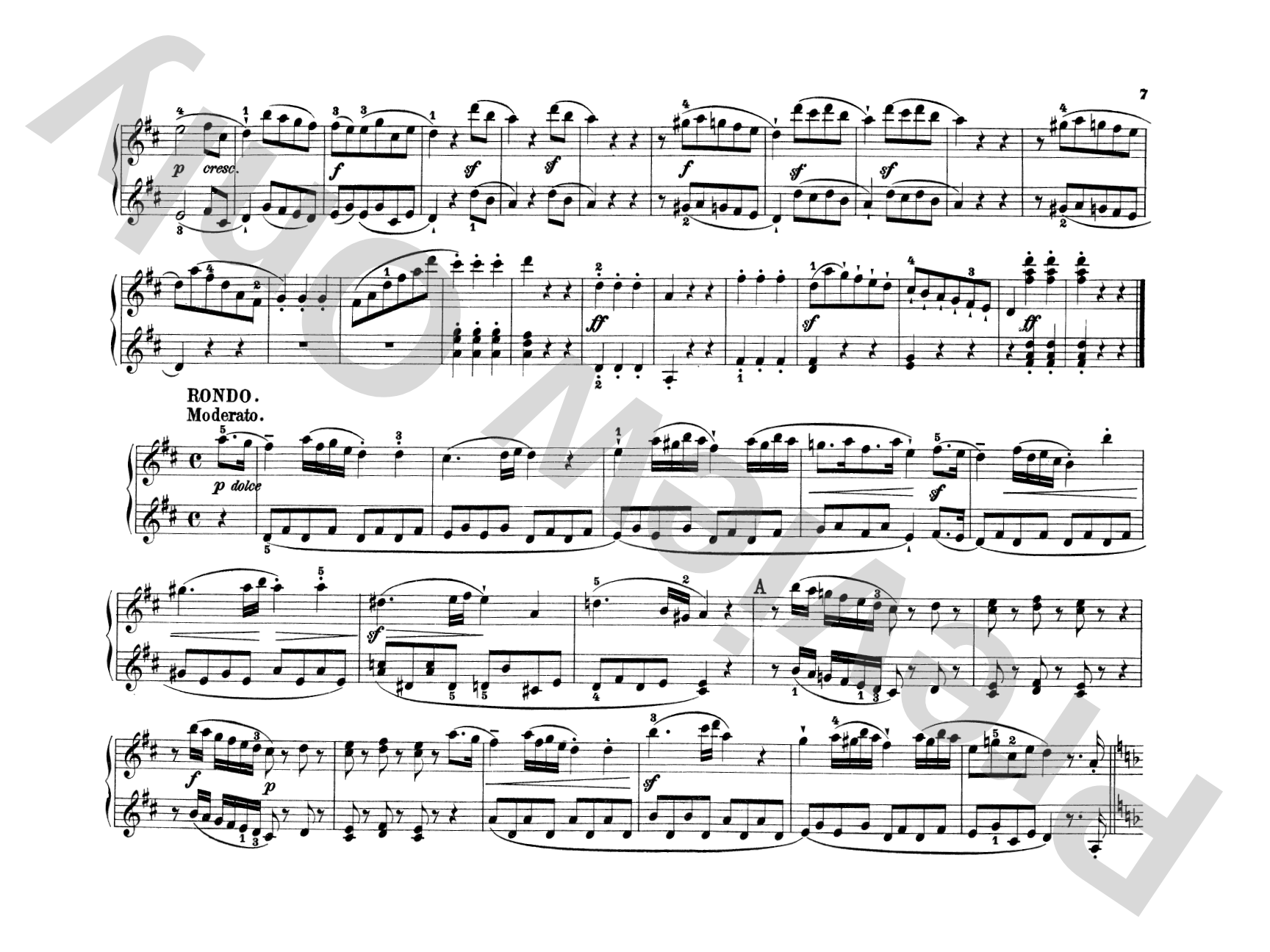 Beethoven: Original Compositions for Four Hands: Piano Duet (1 Piano, 4 Hands) Comb Bound Book