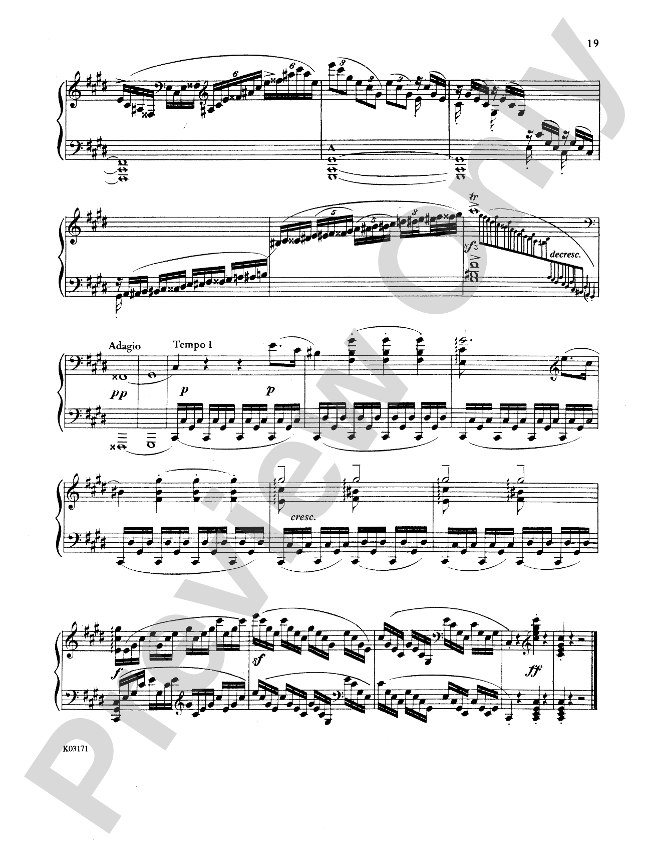 Beethoven: Sonata No. 14 in C-Sharp Minor, Op. 27, No. 2, "Moonlight": Piano