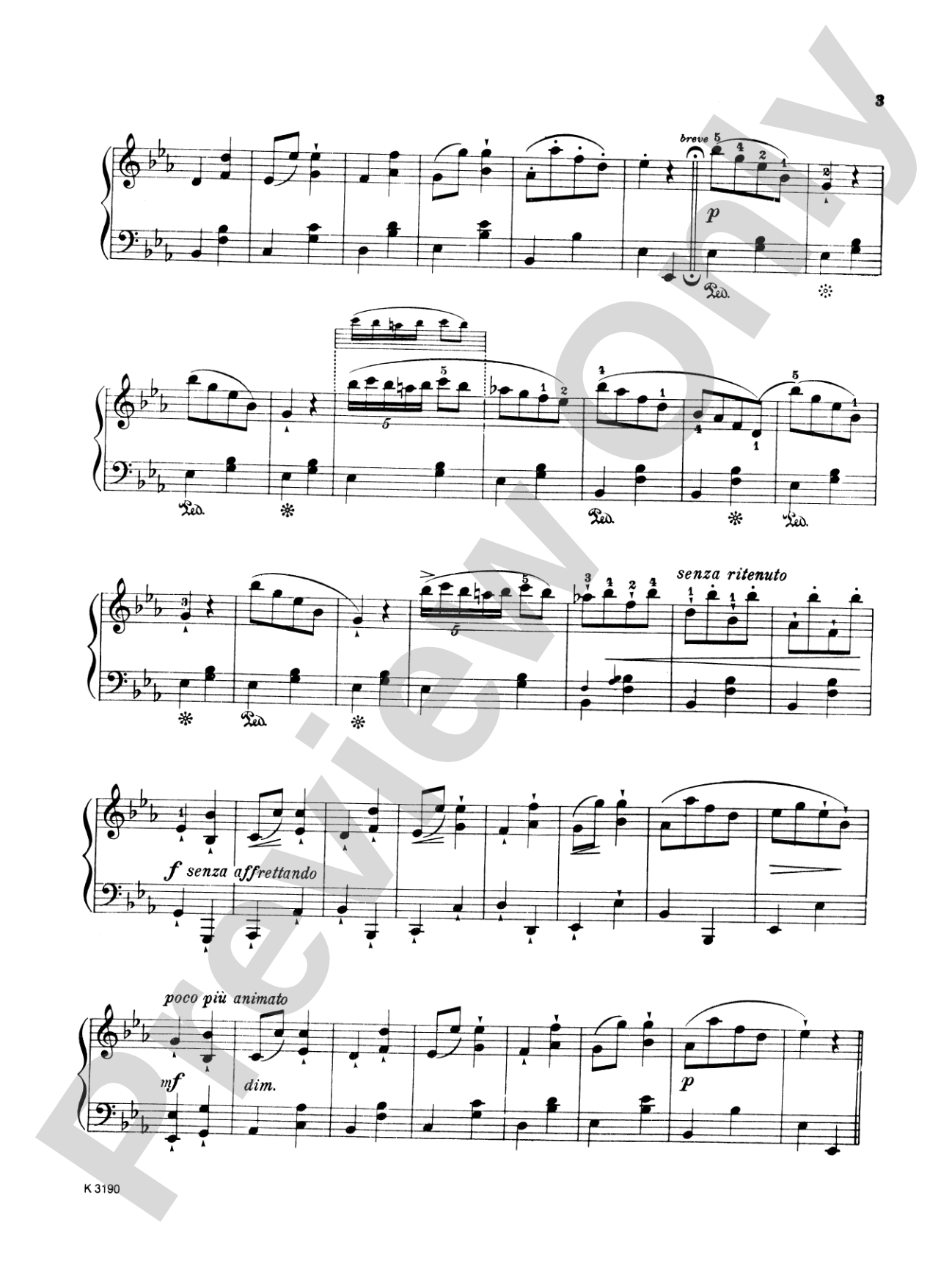 Beethoven: Ecossaises (Ed. Feruccio Busoni): Piano