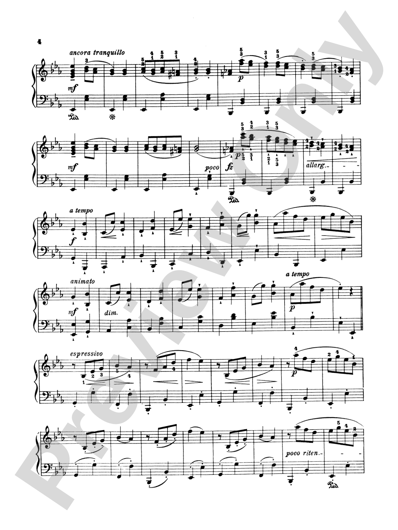 Beethoven: Ecossaises (Ed. Feruccio Busoni): Piano