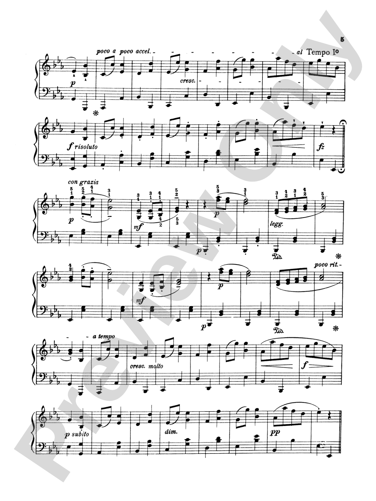 Beethoven: Ecossaises (Ed. Feruccio Busoni): Piano