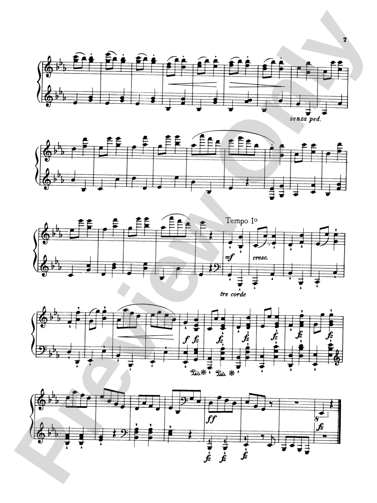 Beethoven: Ecossaises (Ed. Feruccio Busoni): Piano