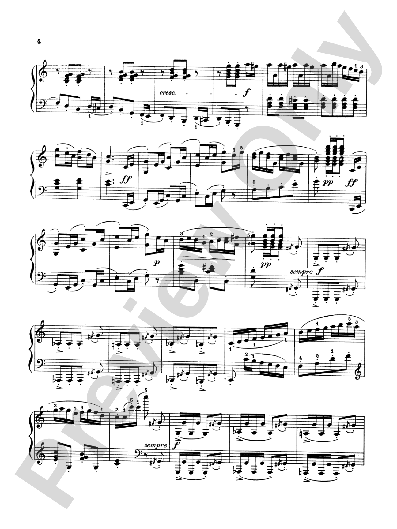 Beethoven: Contra Dances: Piano Book