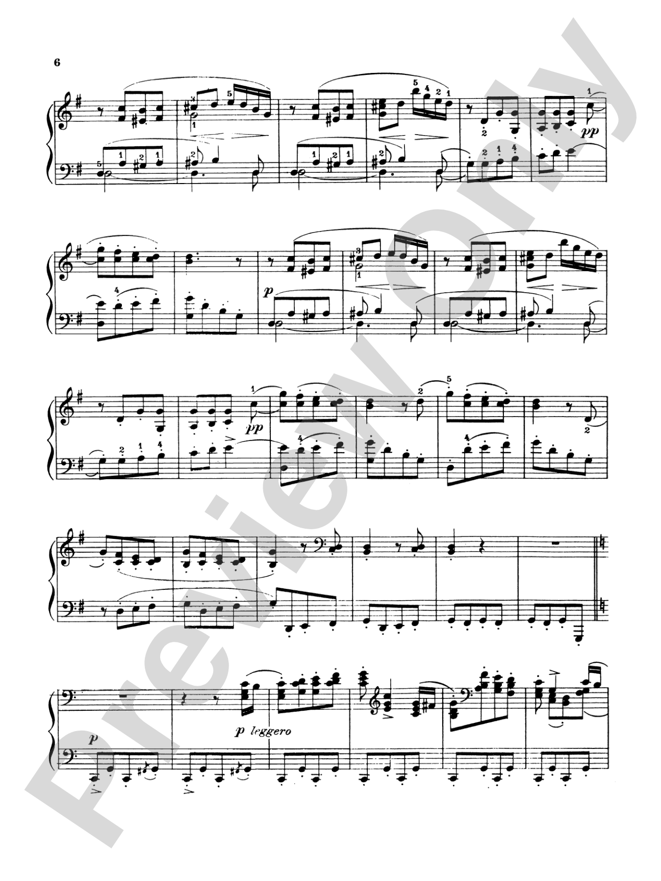 Beethoven: Contra Dances: Piano Book