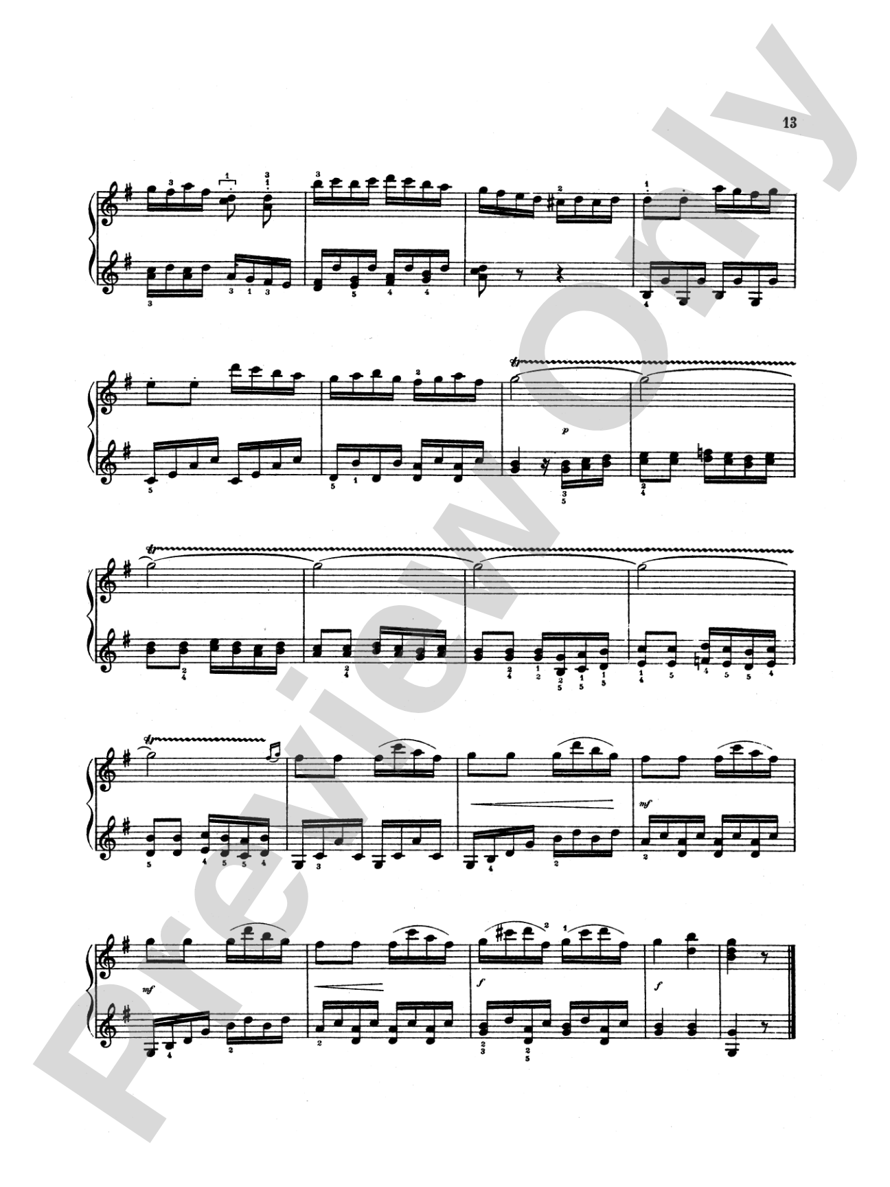 Beethoven: Pieces for the Musical Clock: Piano