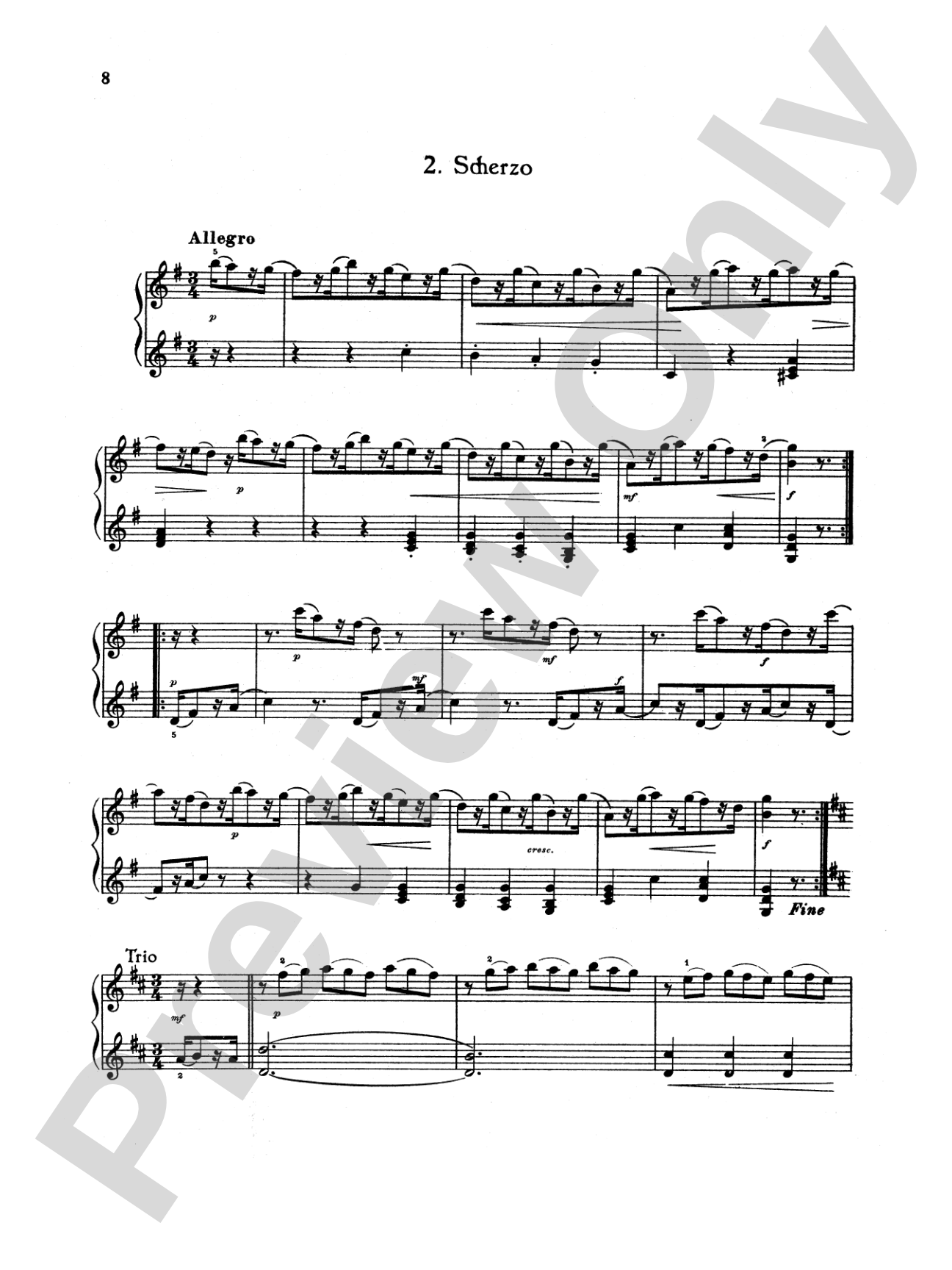 Beethoven: Pieces for the Musical Clock: Piano