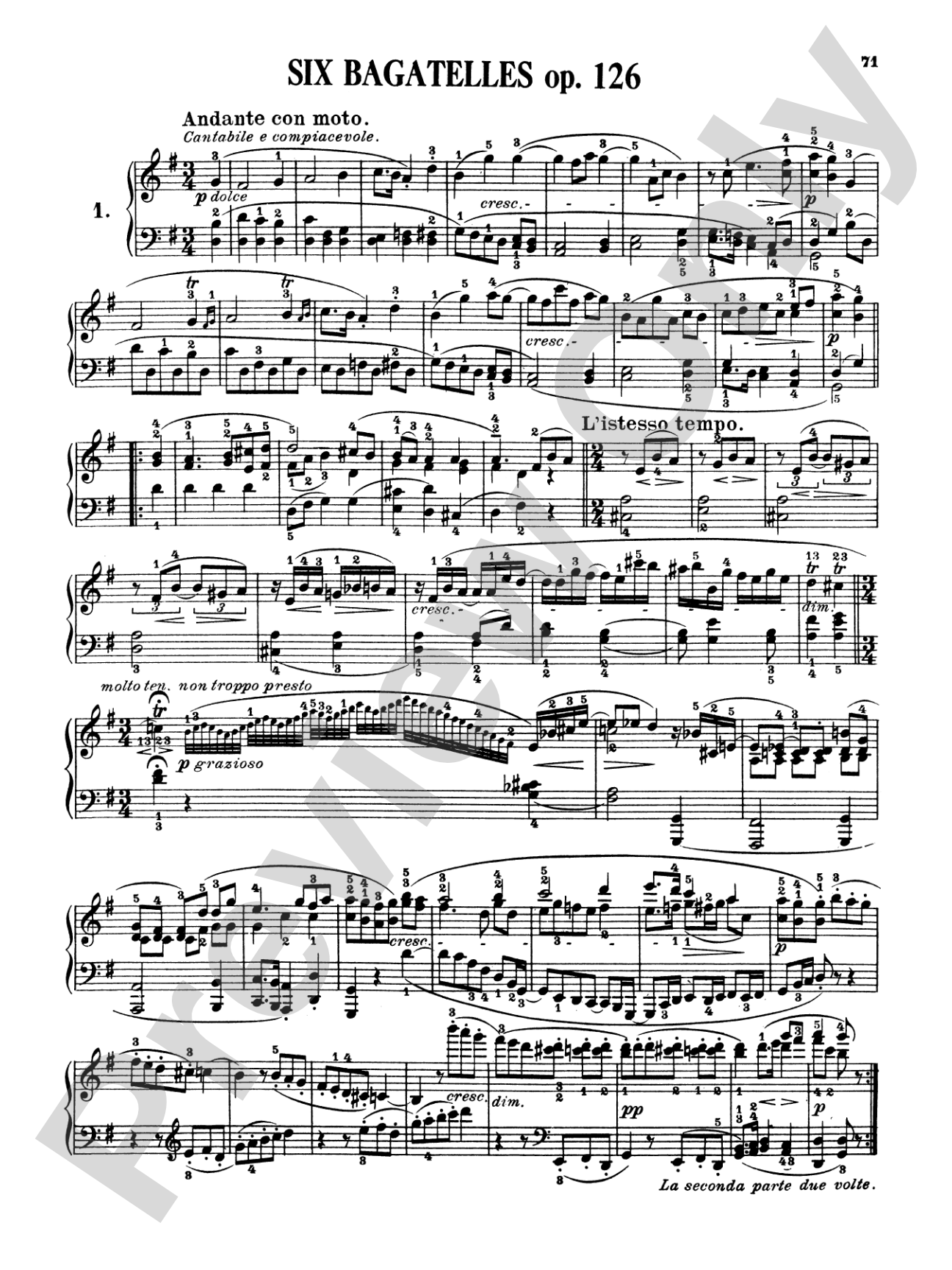 Beethoven: Various Piano Works, Including Complete Bagatelles