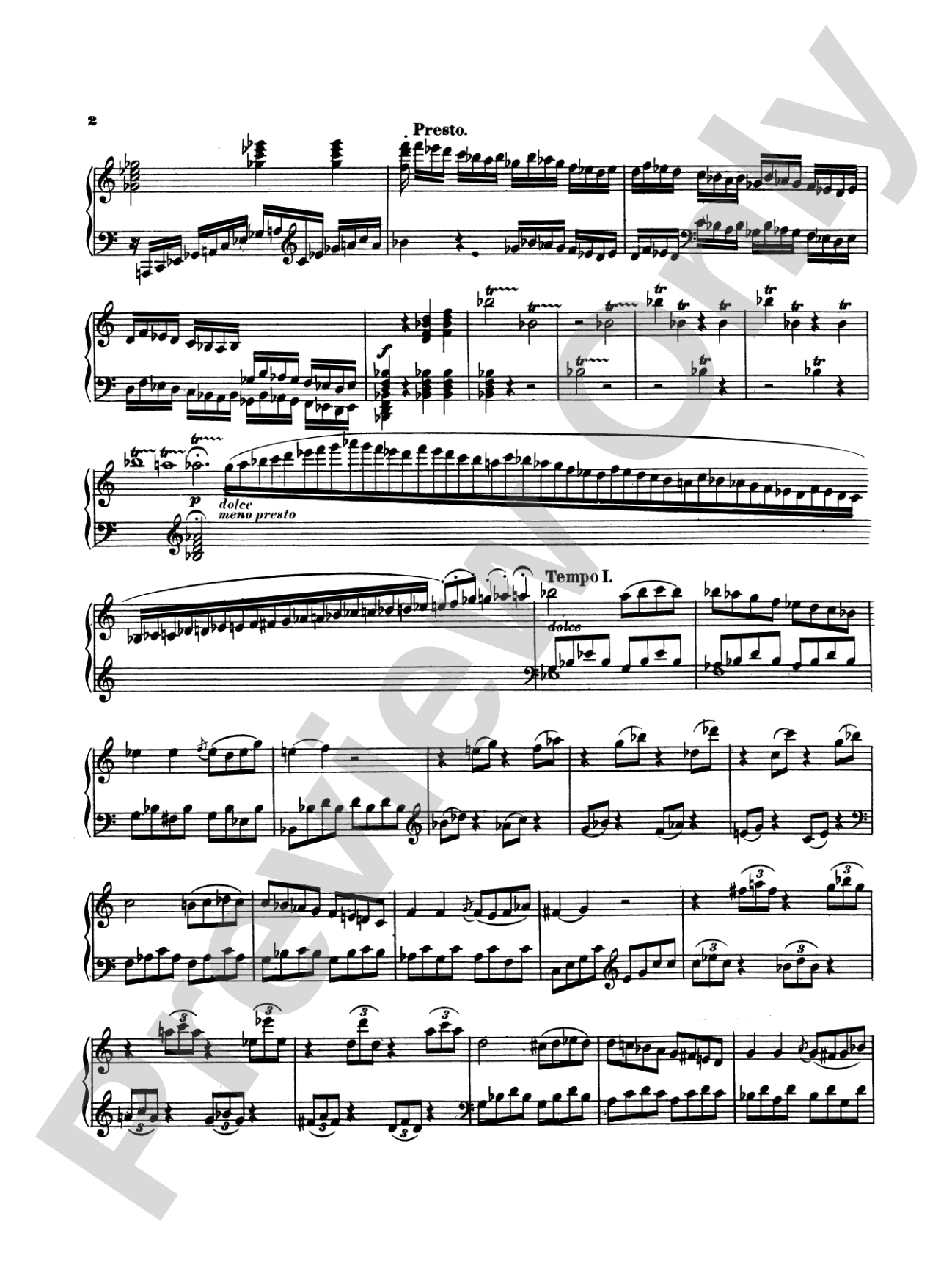 Beethoven: Cadenzas to the Piano Concerti: Piano Book
