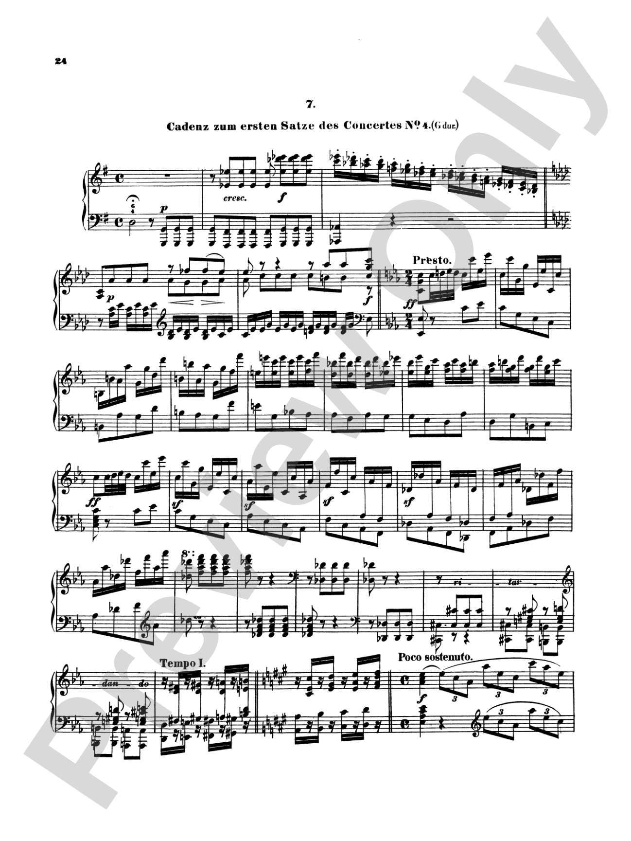 Beethoven: Cadenzas to the Piano Concerti