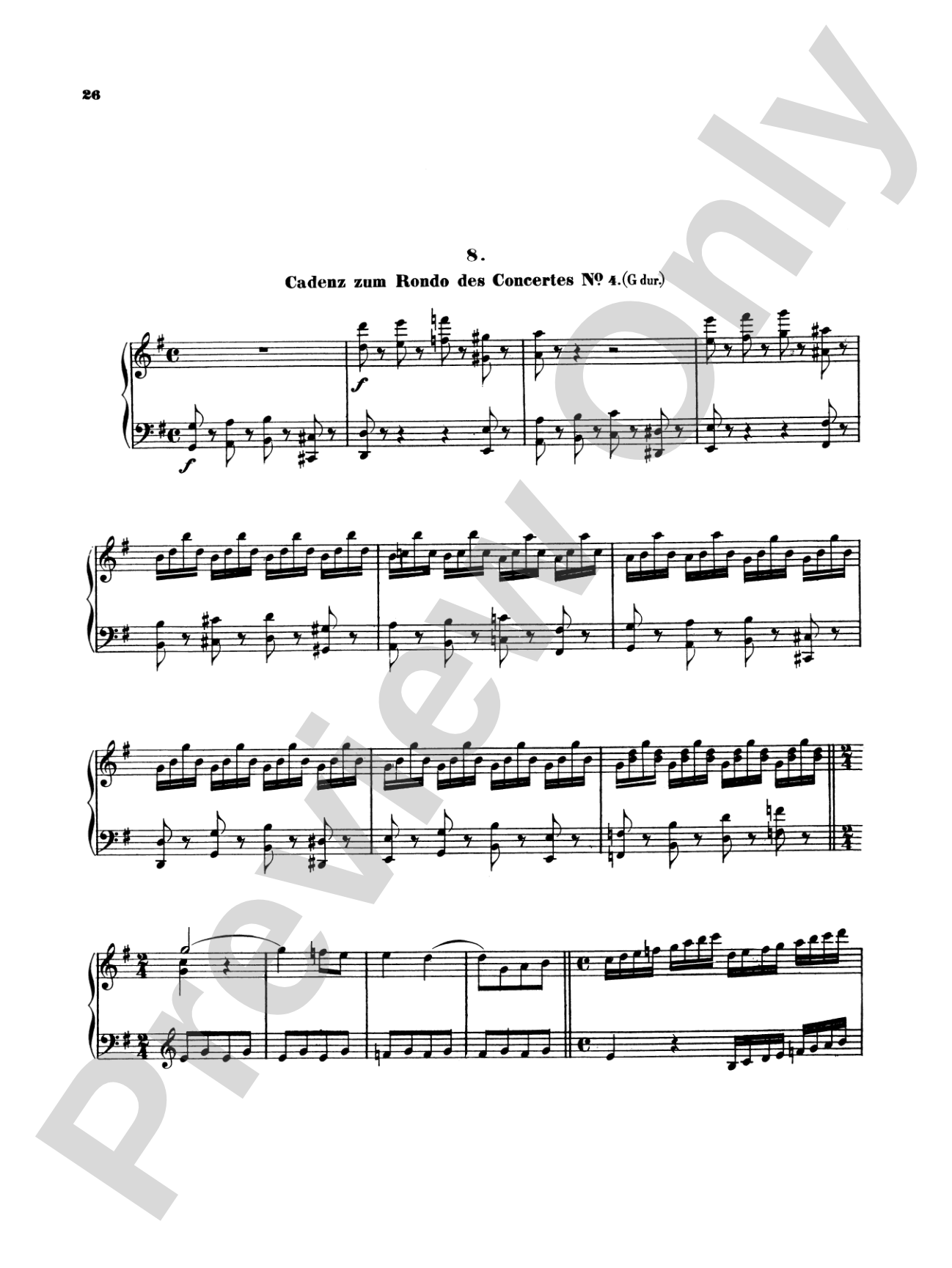 Beethoven: Cadenzas to the Piano Concerti