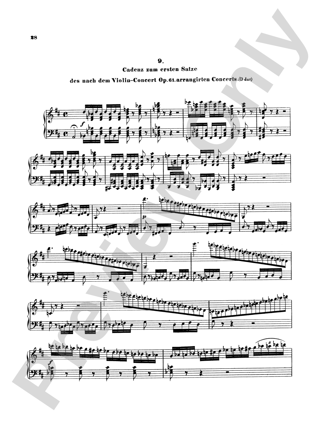 Beethoven: Cadenzas to the Piano Concerti