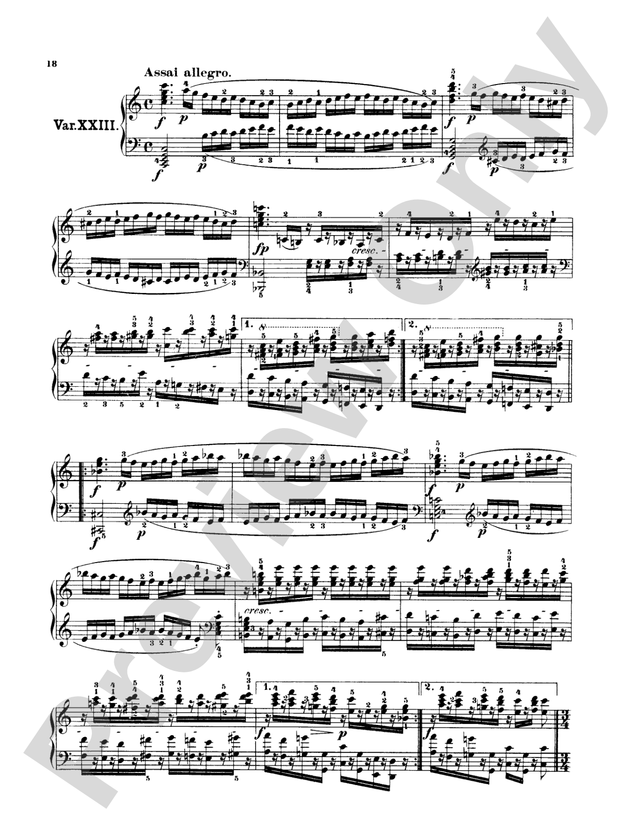 Beethoven: Diabelli Variations: Piano