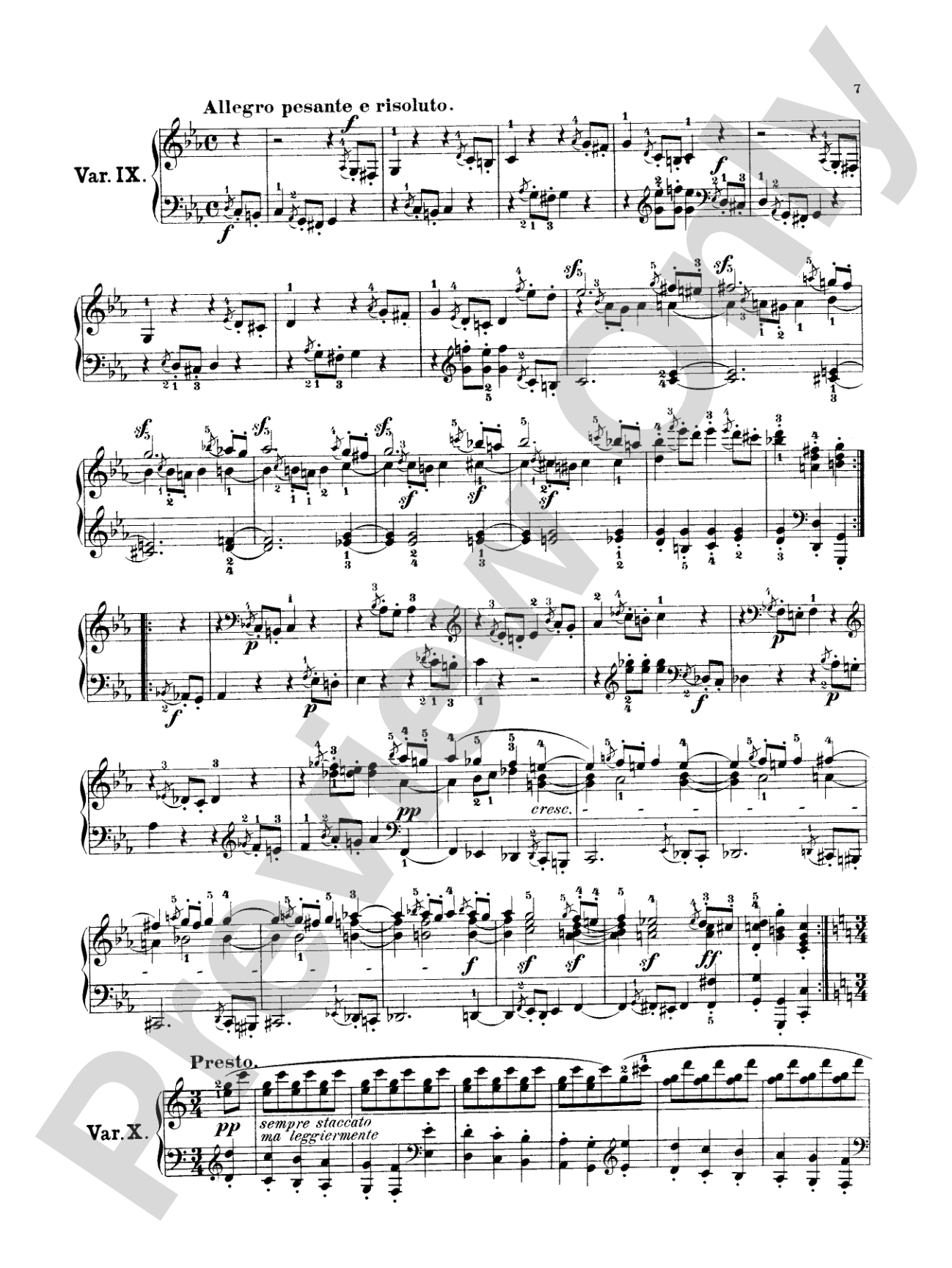Beethoven: Diabelli Variations: Piano
