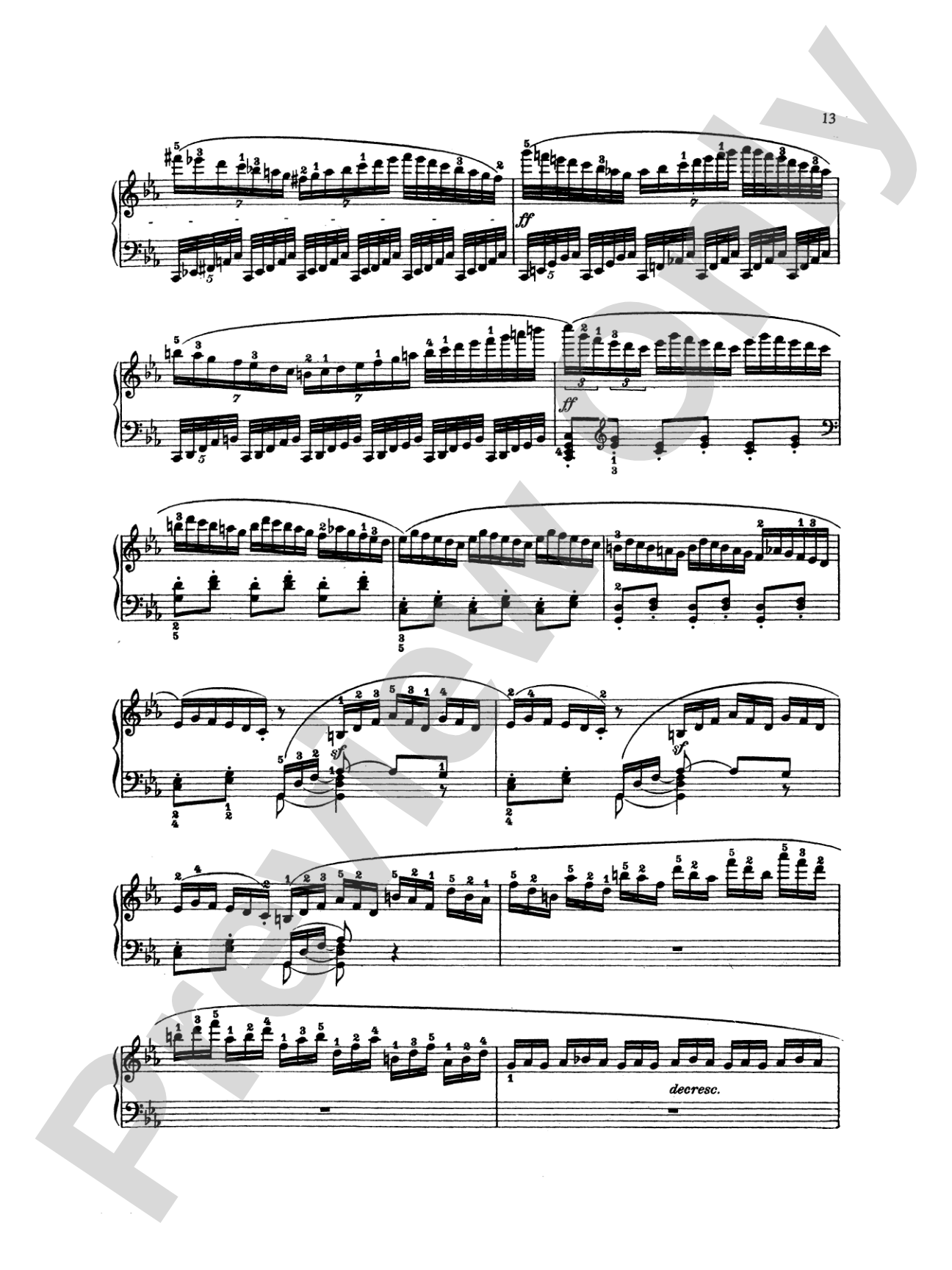 Beethoven: 32 Variations: Piano