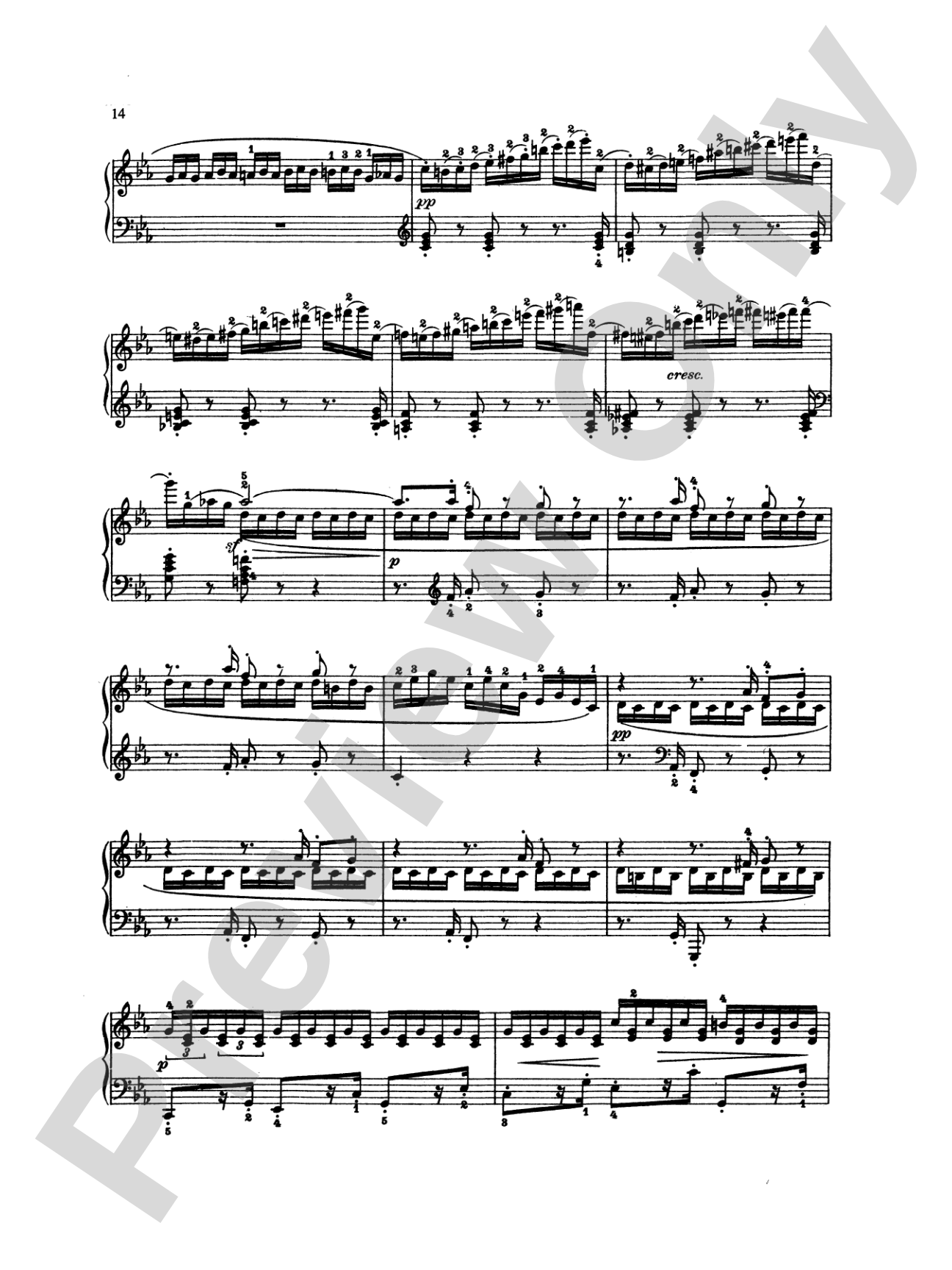 Beethoven: 32 Variations: Piano