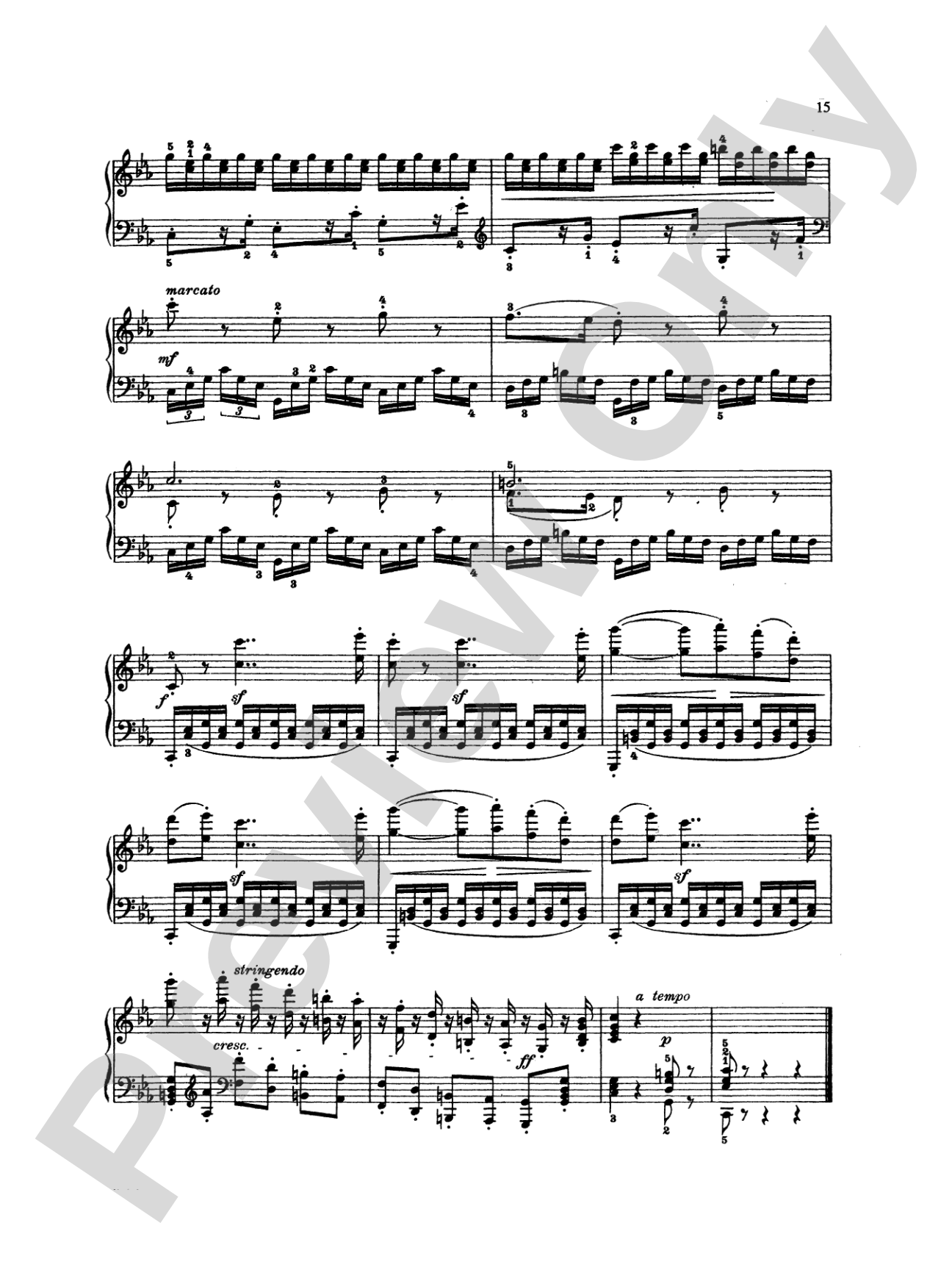 Beethoven: 32 Variations: Piano