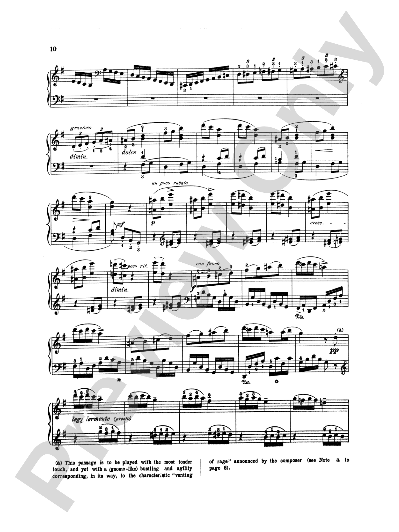 Beethoven: Rondo a Capriccio: Piano