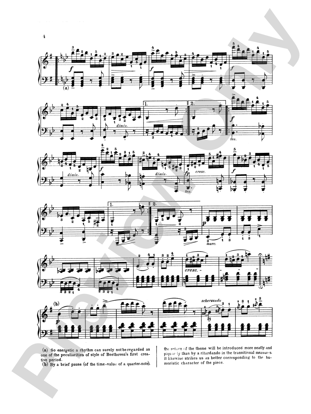 Beethoven: Rondo a Capriccio: Piano