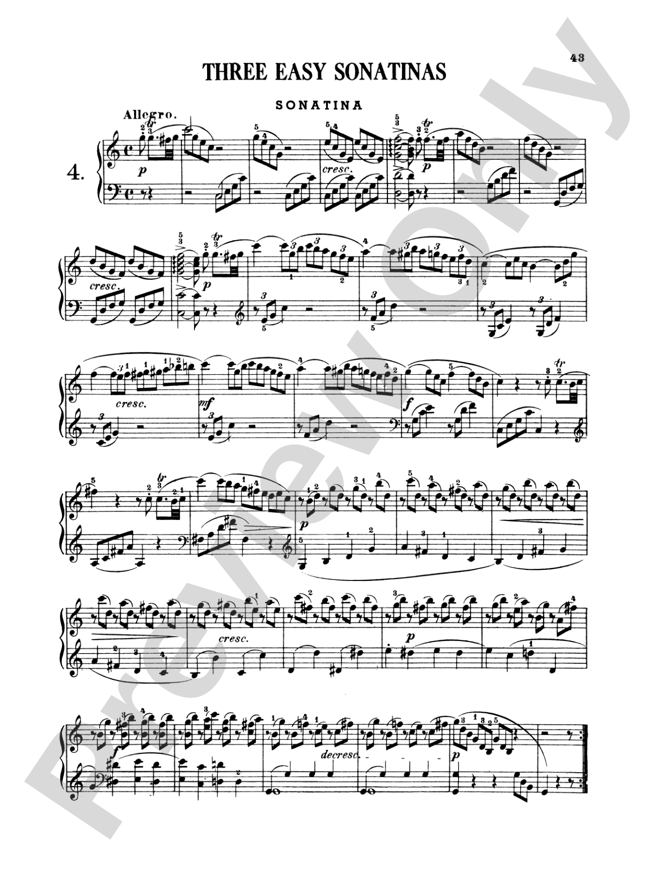 Beethoven: Sonatinas, Complete