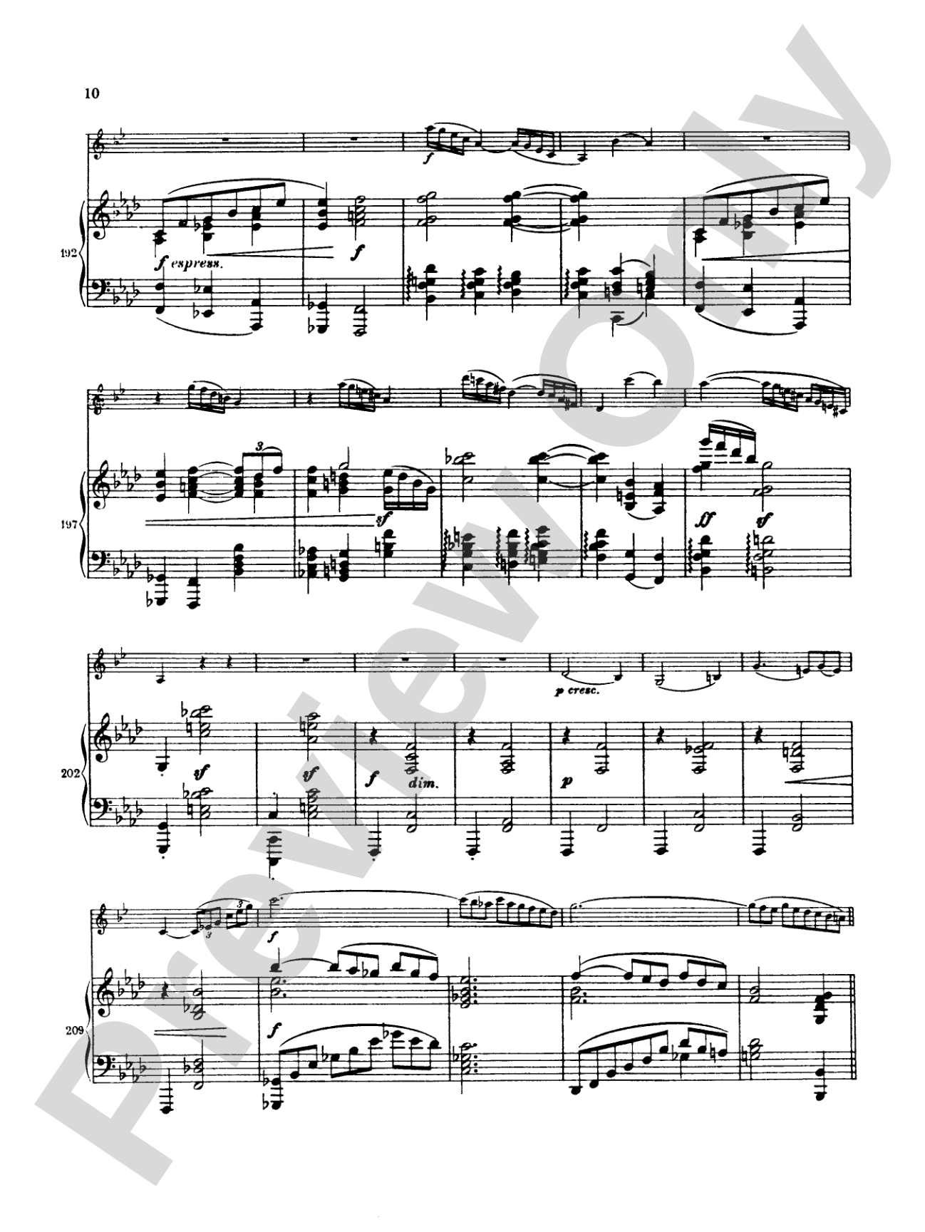 Brahms: Sonata No. 1 in F Minor, Op. 120: Clarinet Part(s)