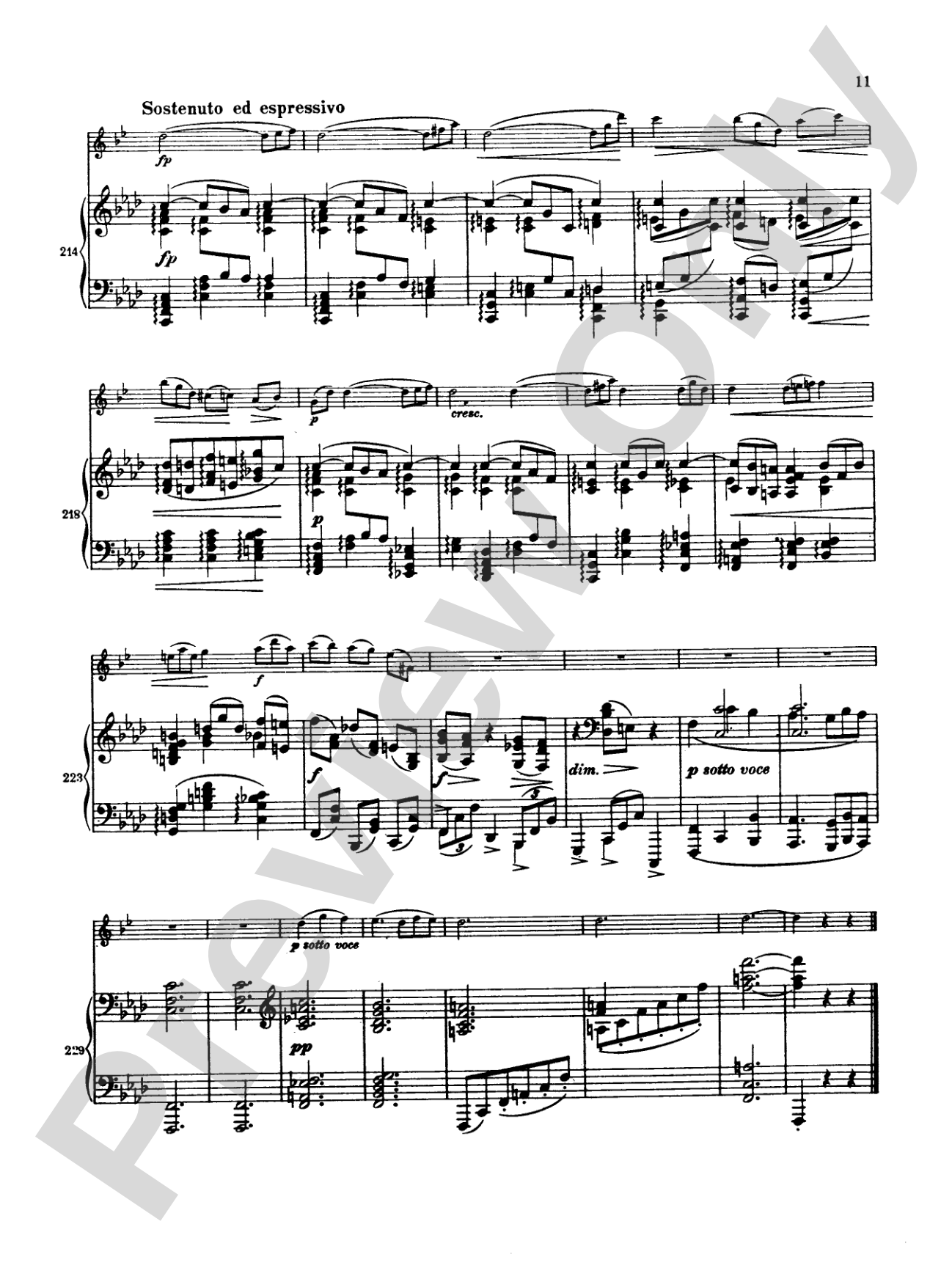 Brahms: Sonata No. 1 in F Minor, Op. 120: Clarinet Part(s)