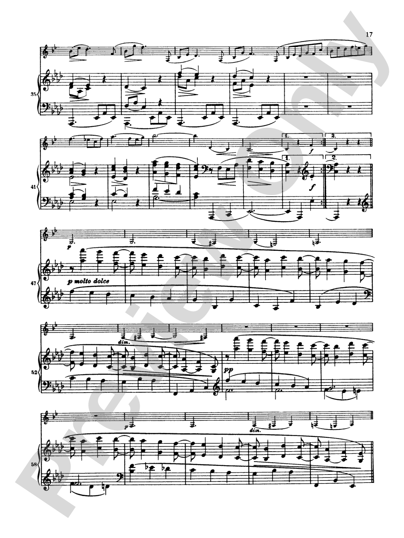 Brahms: Sonata No. 1 in F Minor, Op. 120: Clarinet Part(s)