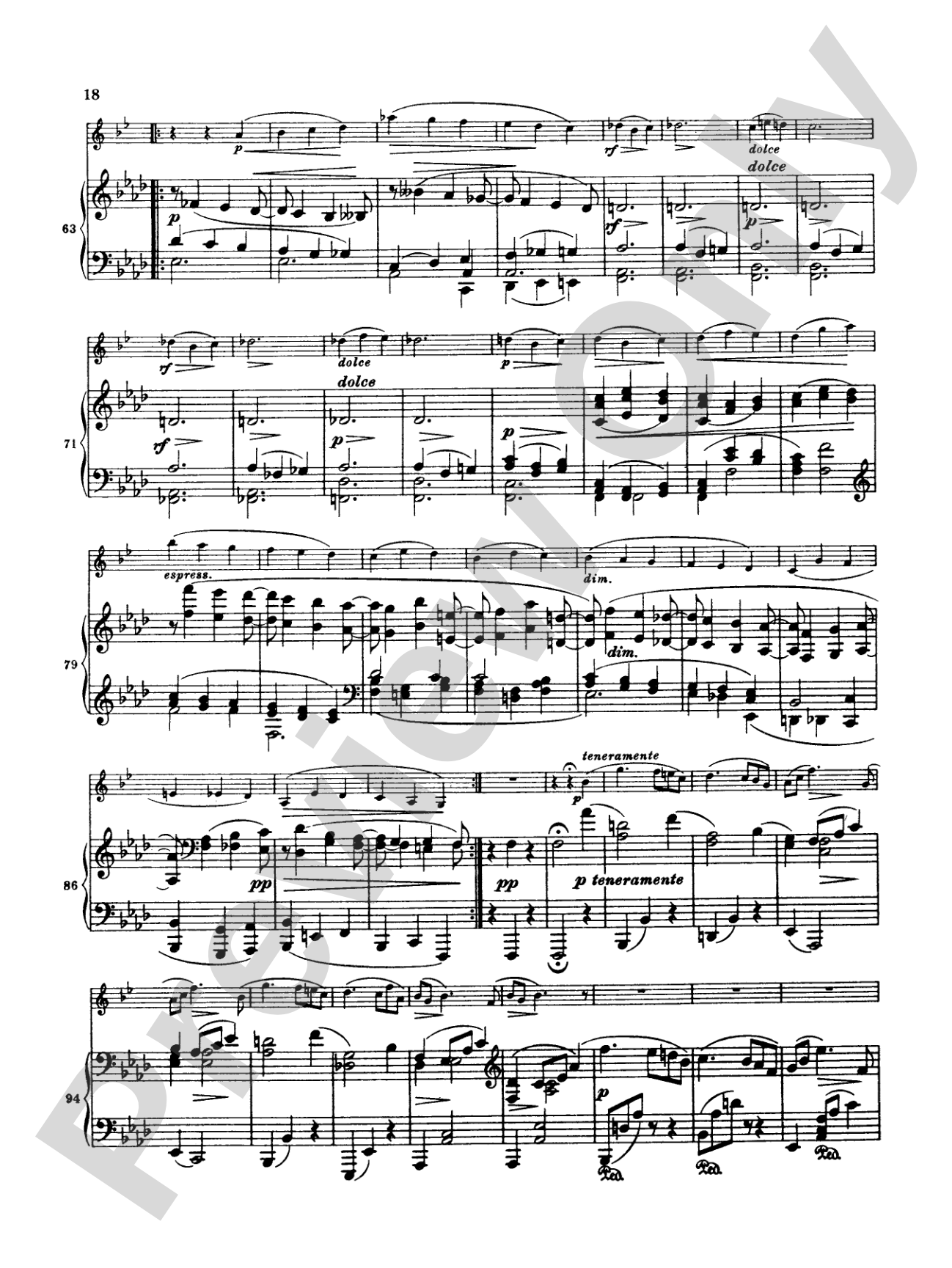 Brahms: Sonata No. 1 in F Minor, Op. 120: Clarinet Part(s)