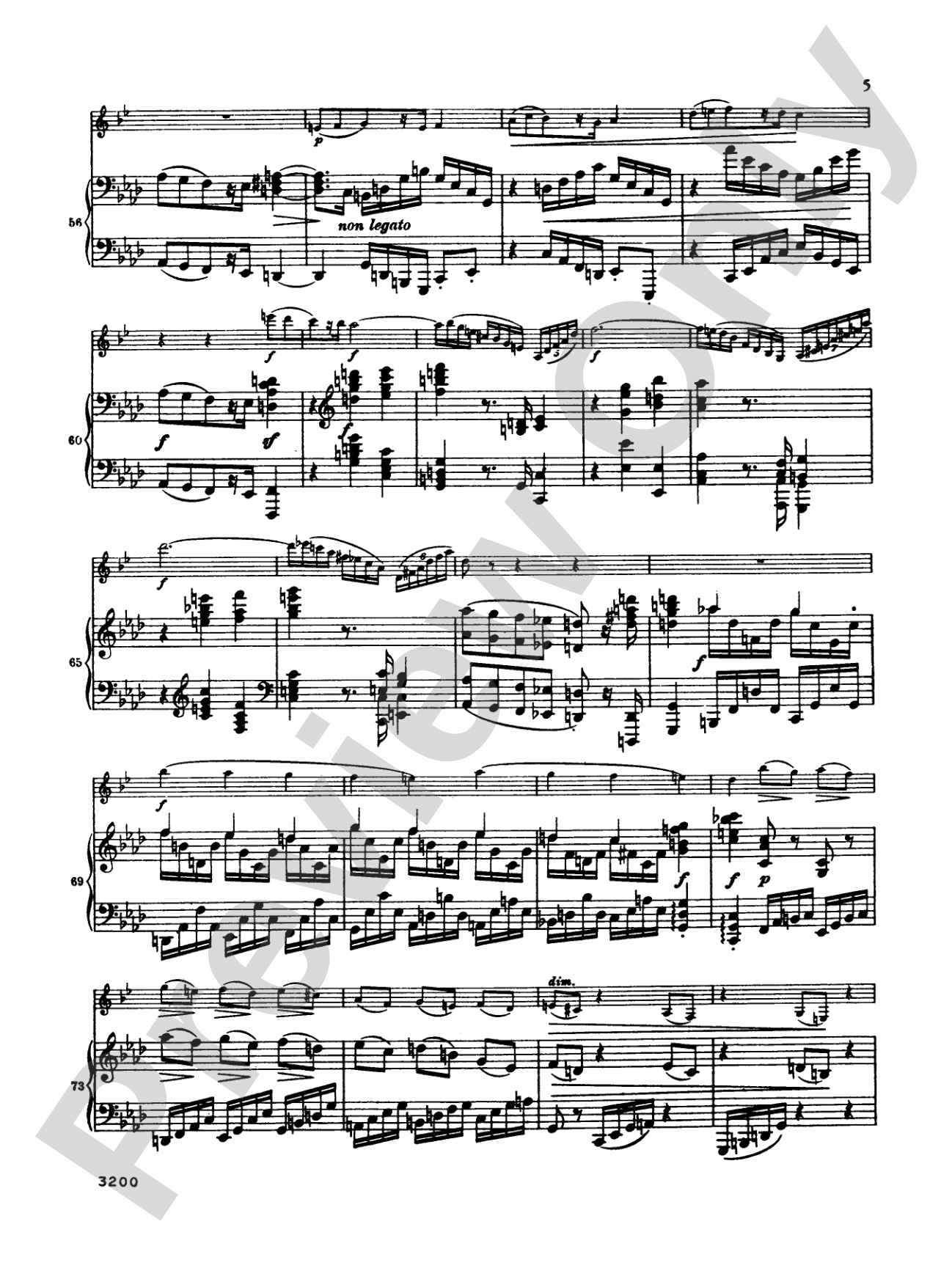 Brahms: Sonata No. 1 in F Minor, Op. 120: Clarinet Part(s)