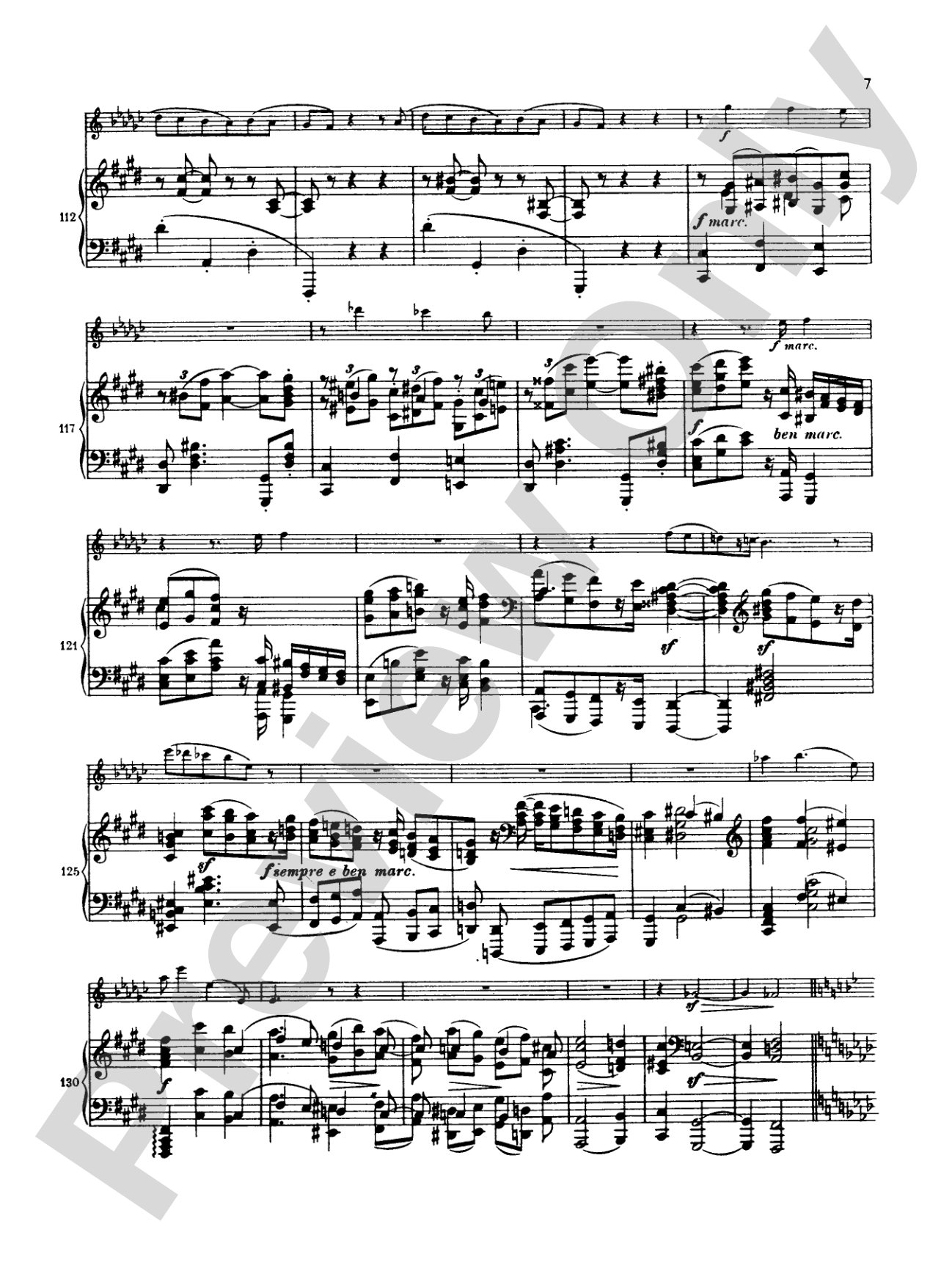 Brahms: Sonata No. 1 in F Minor, Op. 120: Clarinet Part(s)