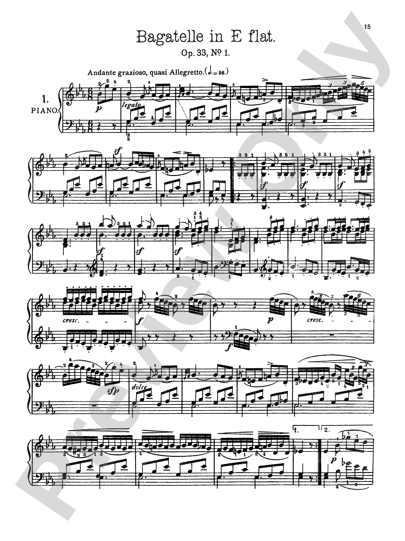 Beethoven: Seven Easy Pieces