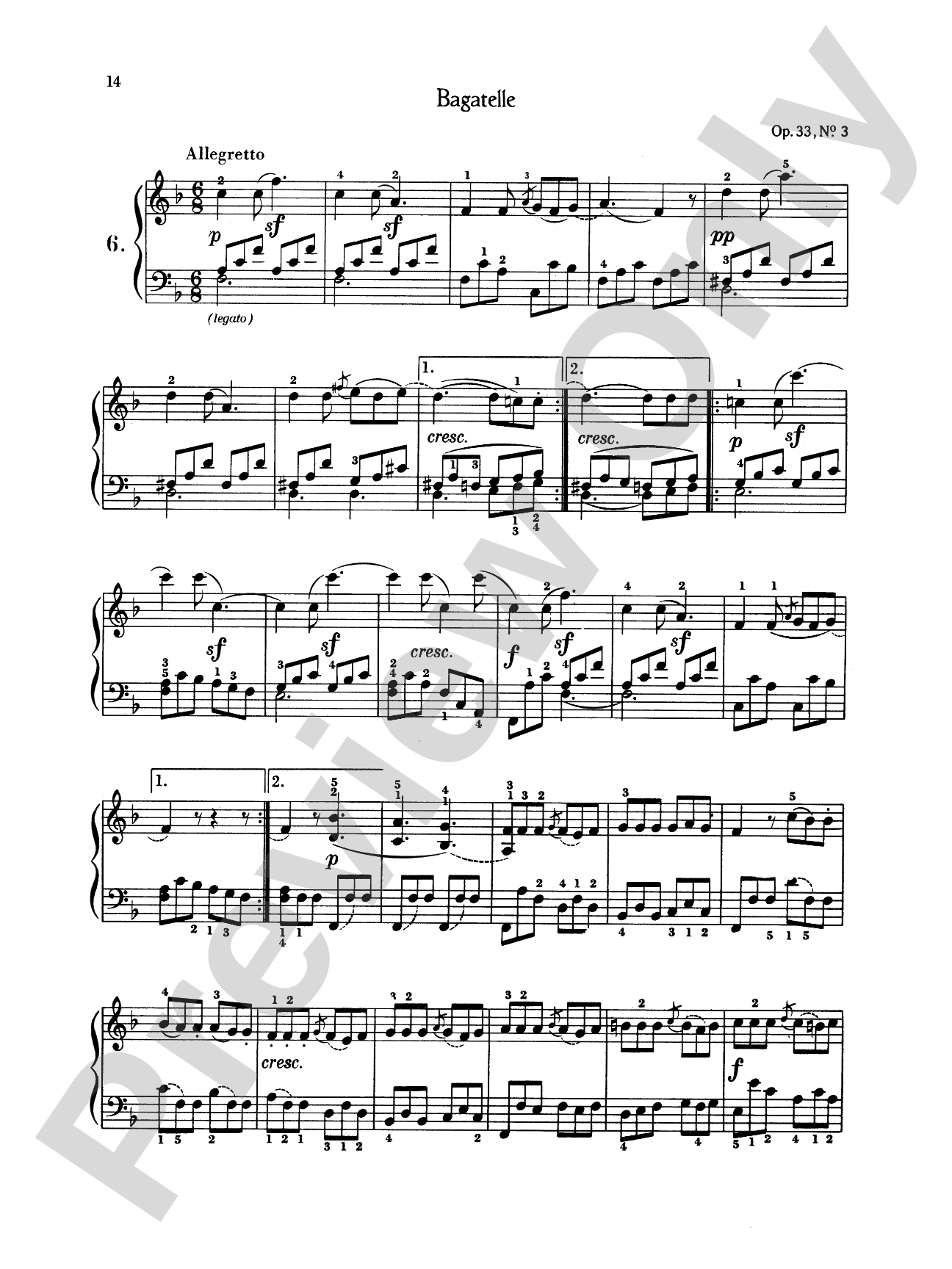 Beethoven: Easy Compositions
