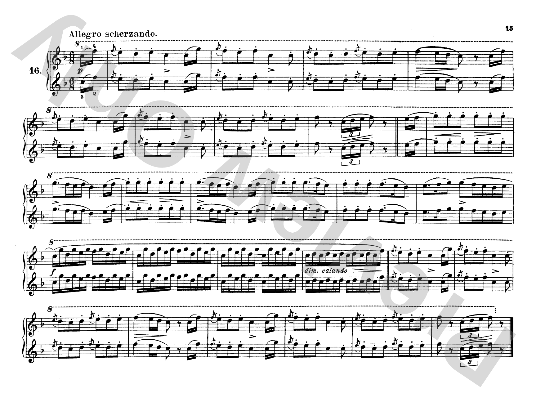 Berens: Melodious Exercises, Op. 62: Piano Duet (1 Piano, 4 Hands) Comb Bound Book