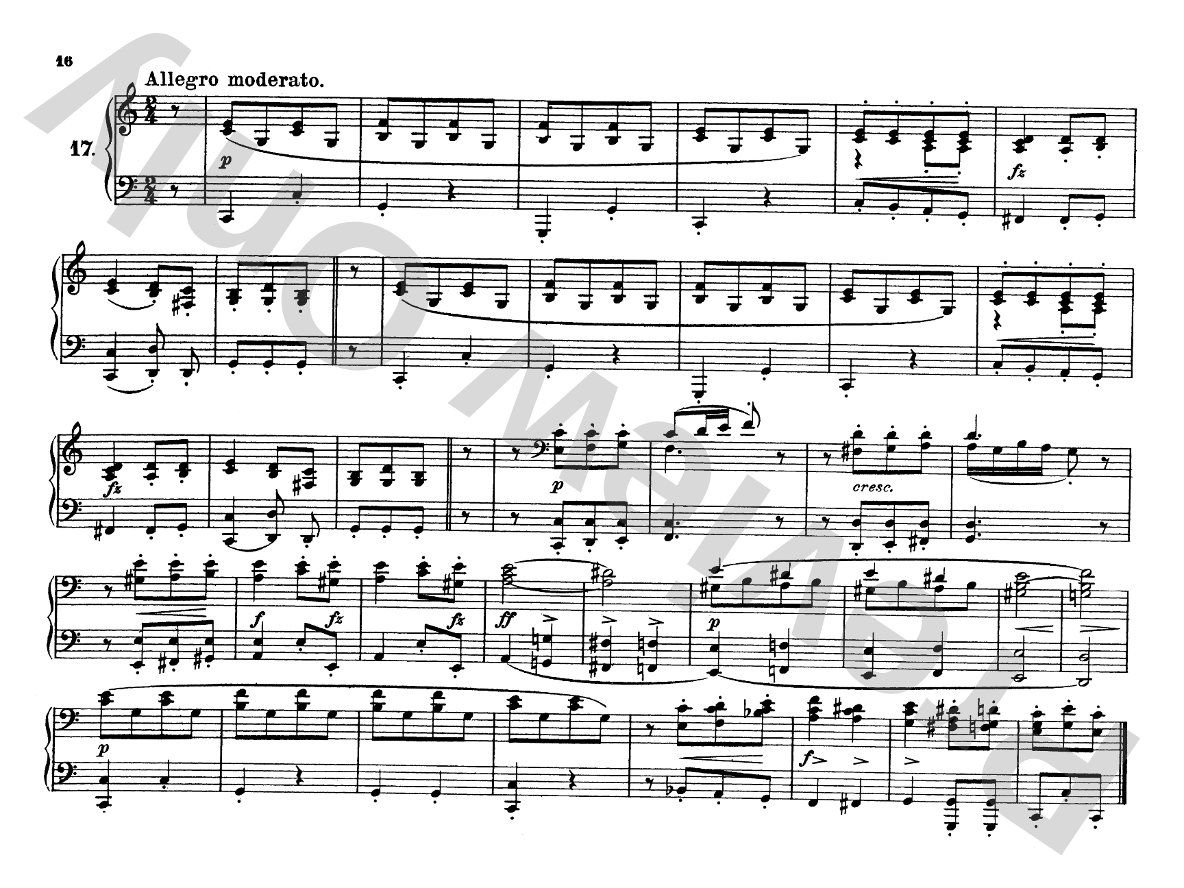 Berens: Melodious Exercises, Op. 62: Piano Duet (1 Piano, 4 Hands) Comb Bound Book