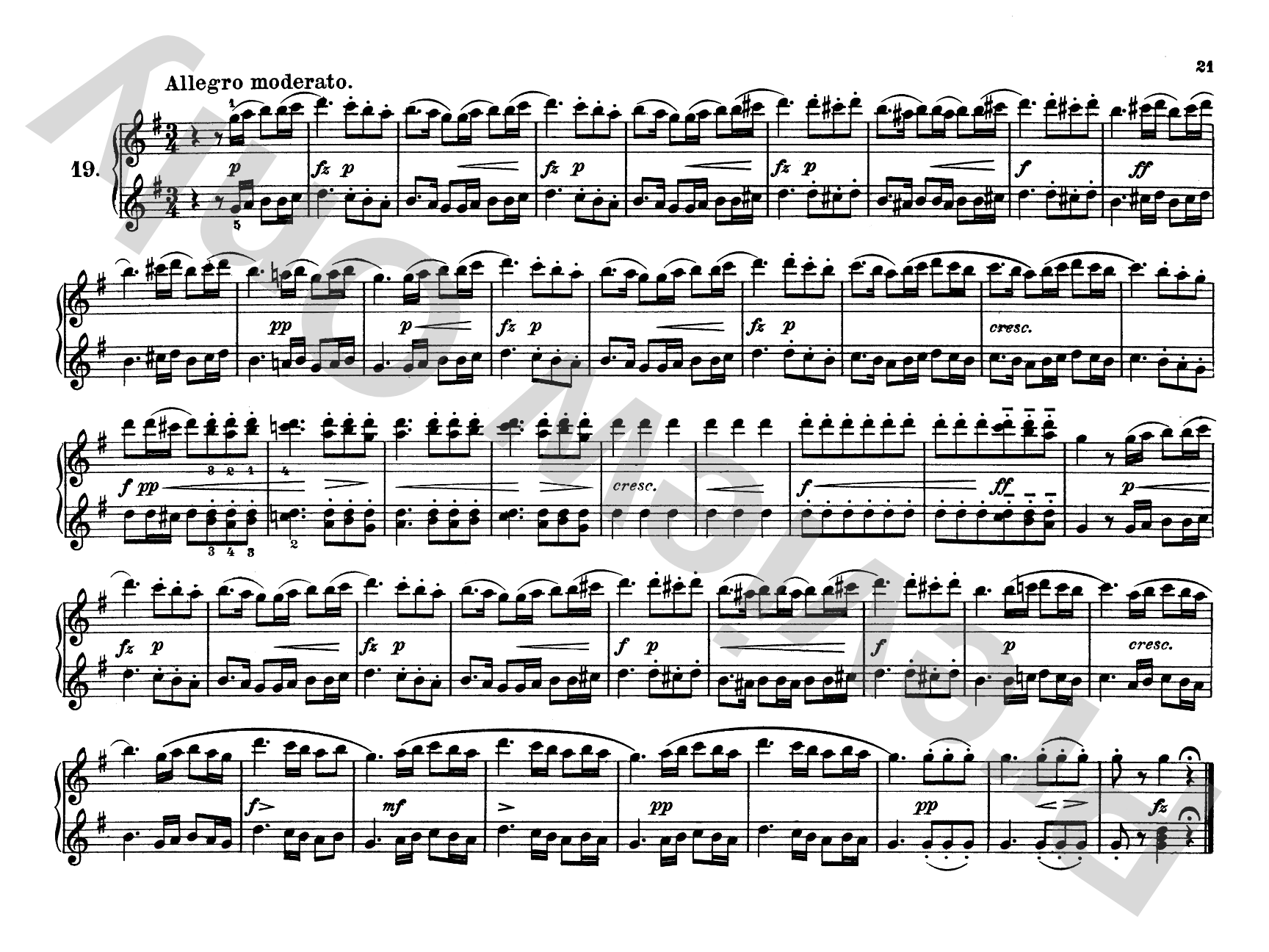 Berens: Melodious Exercises, Op. 62: Piano Duet (1 Piano, 4 Hands) Comb Bound Book