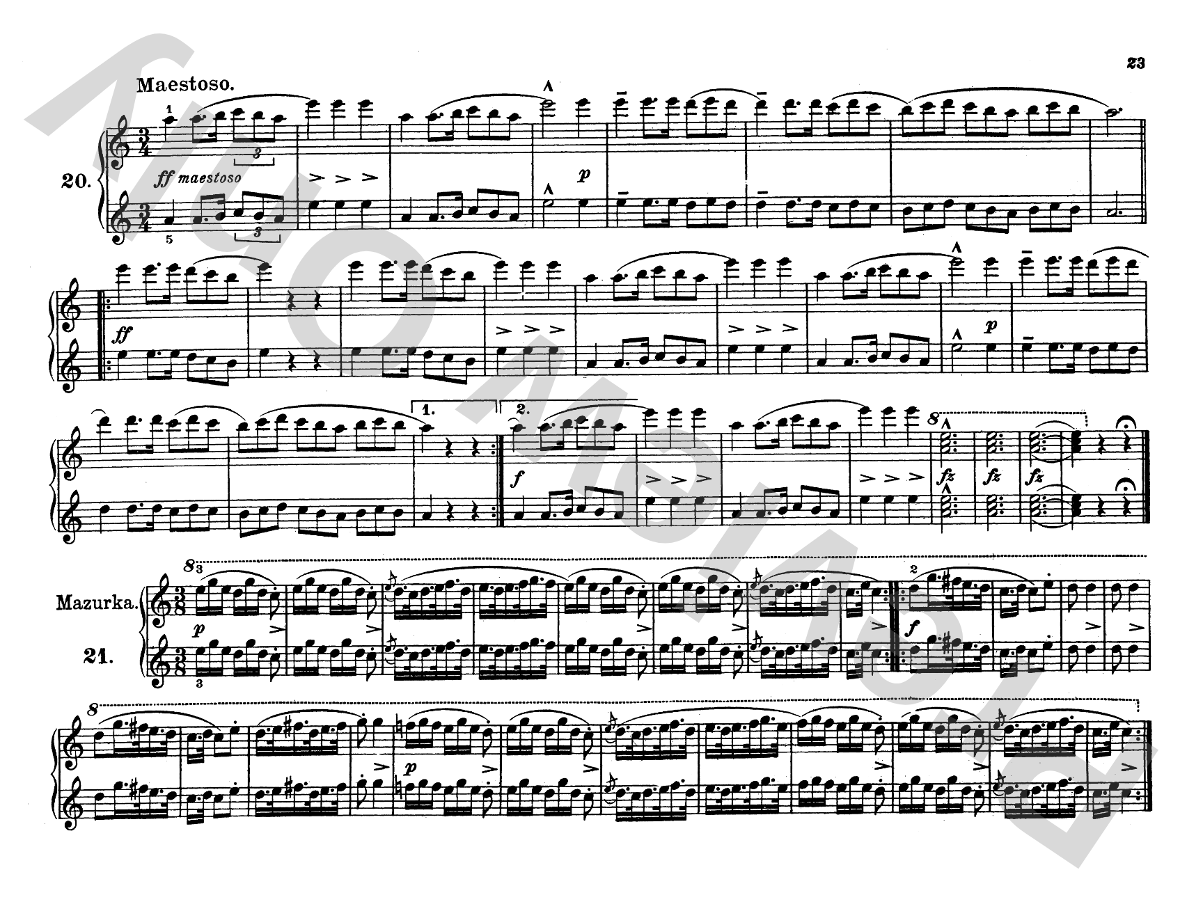 Berens: Melodious Exercises, Op. 62: Piano Duet (1 Piano, 4 Hands) Comb Bound Book
