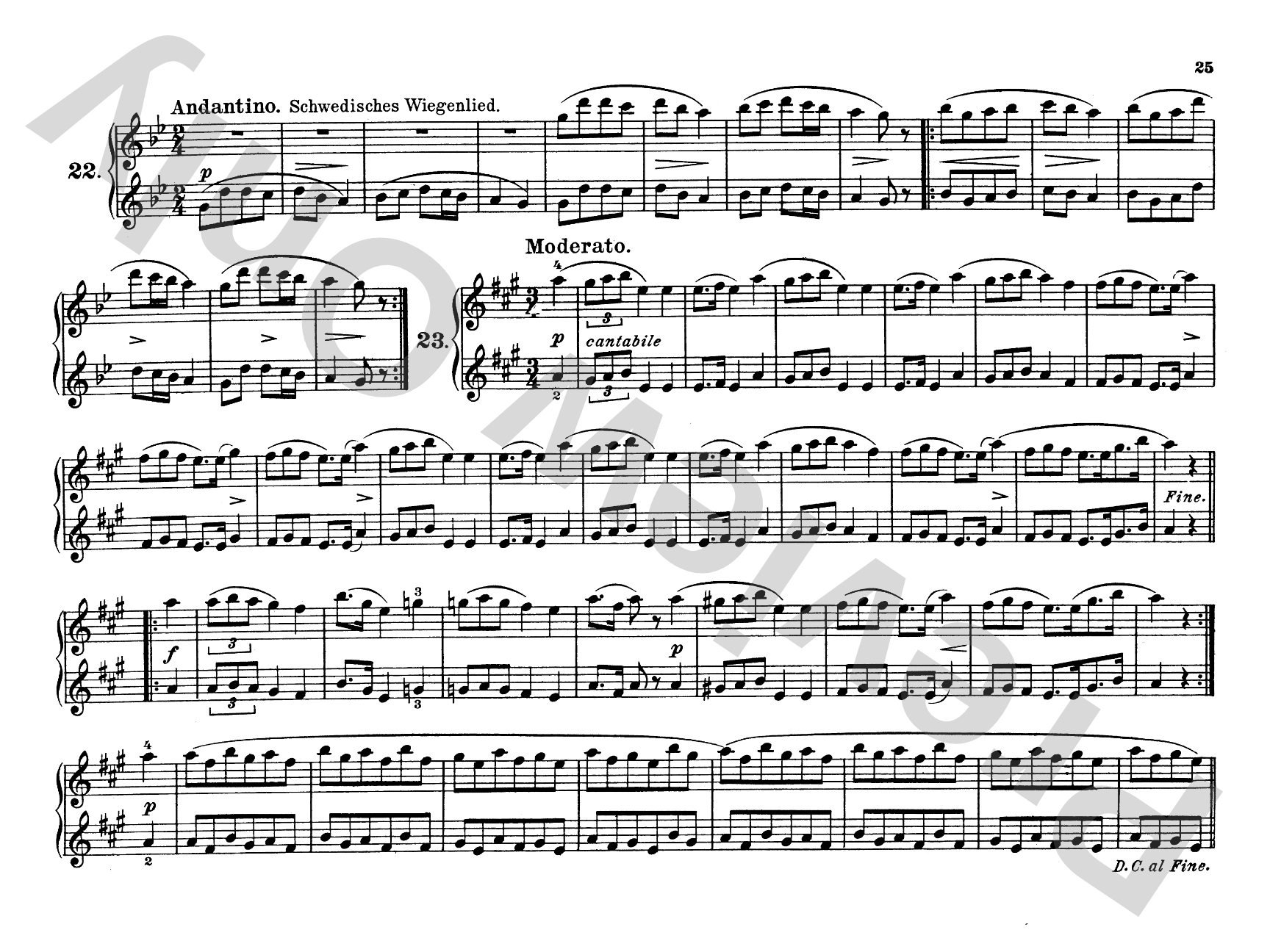 Berens: Melodious Exercises, Op. 62: Piano Duet (1 Piano, 4 Hands) Comb Bound Book