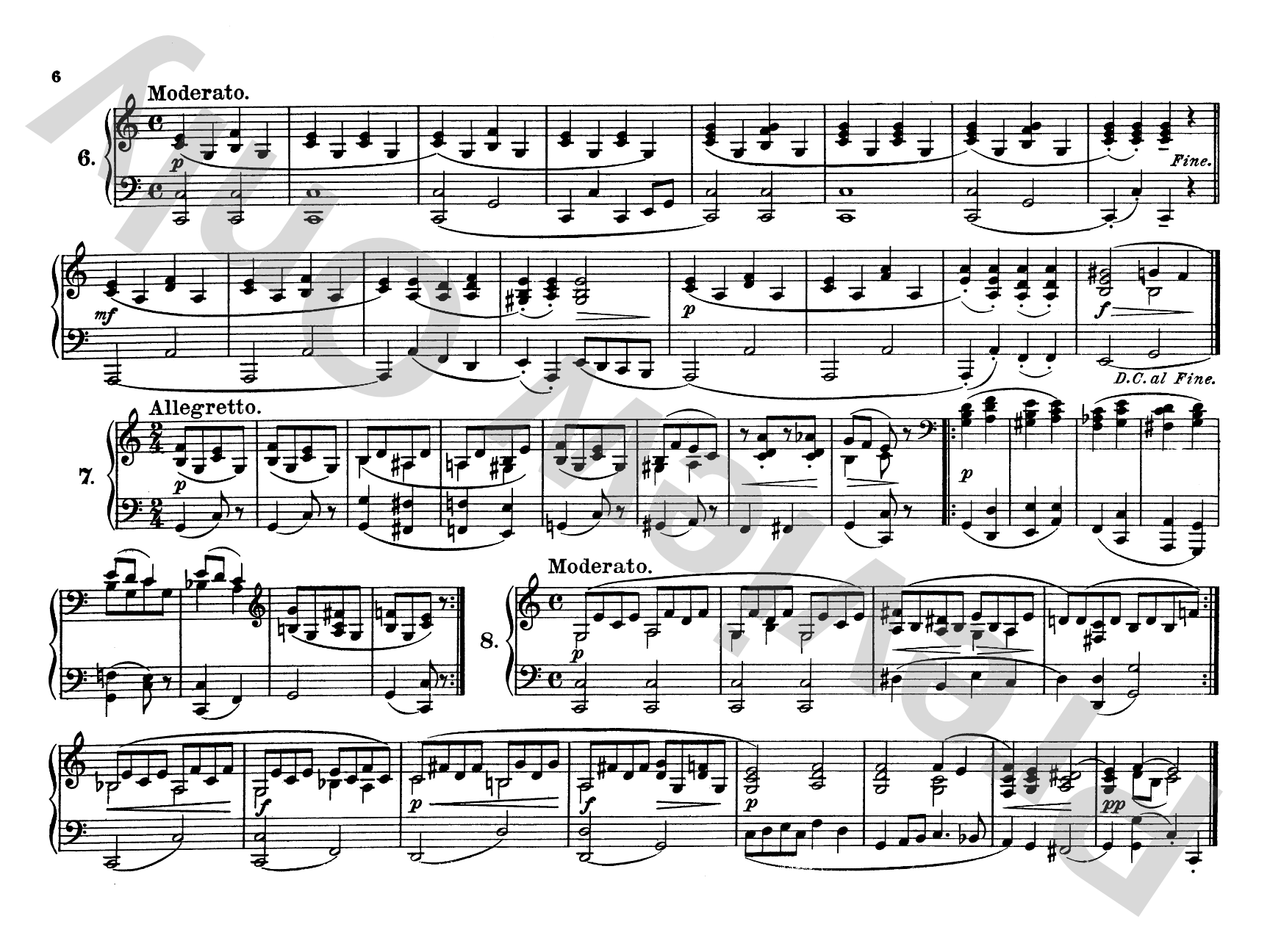 Berens: Melodious Exercises, Op. 62: Piano Duet (1 Piano, 4 Hands) Comb Bound Book